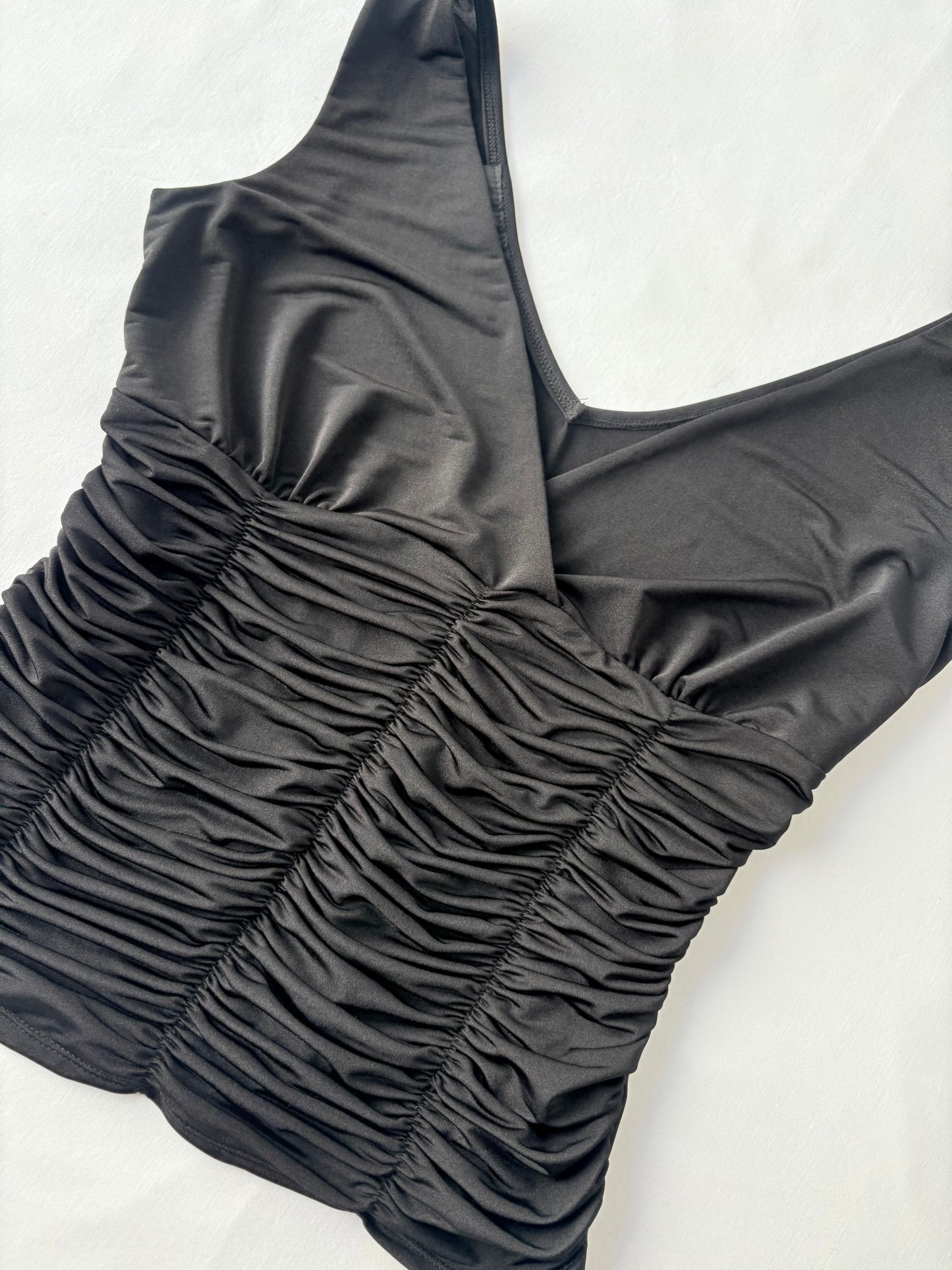 00’s Hyper ruched top | Size 12-14