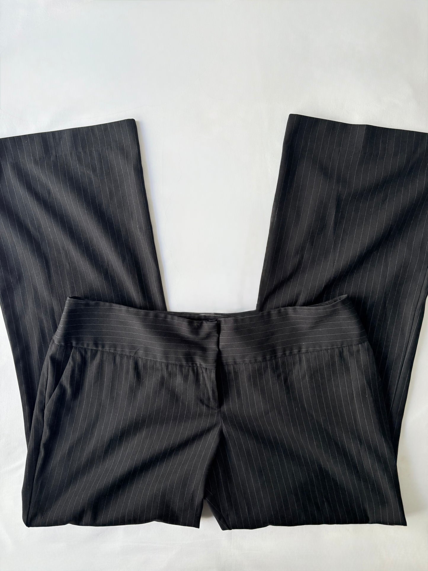 00’s Glassons low rise pinstripe pants | Size 14