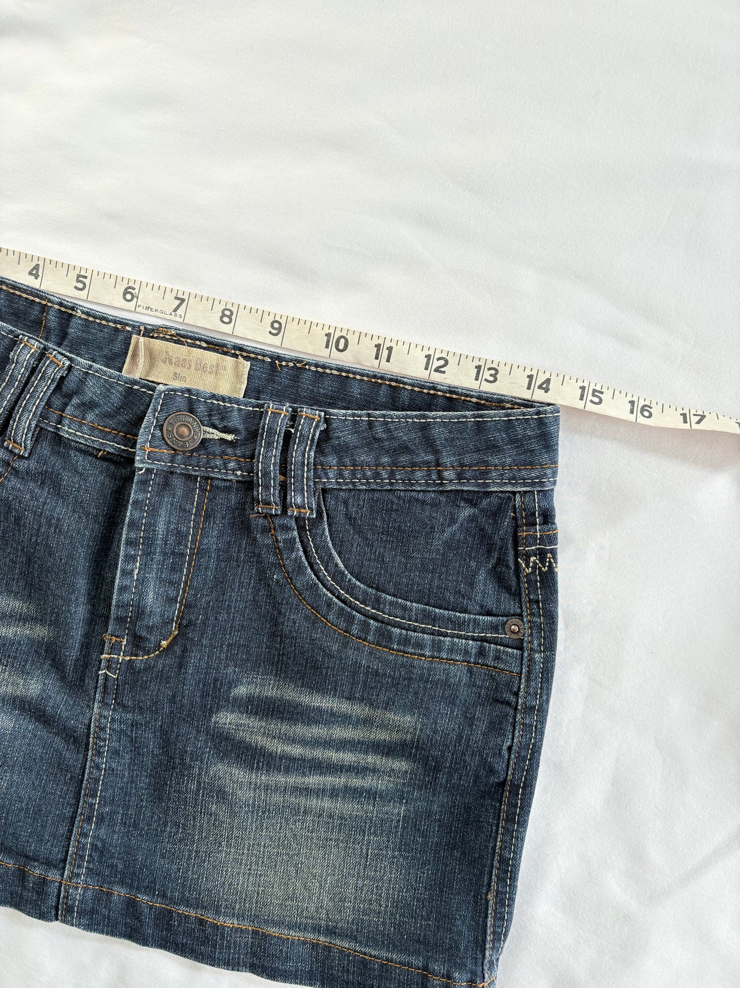 00’s Jeans Best embroidered skirt | Size 8