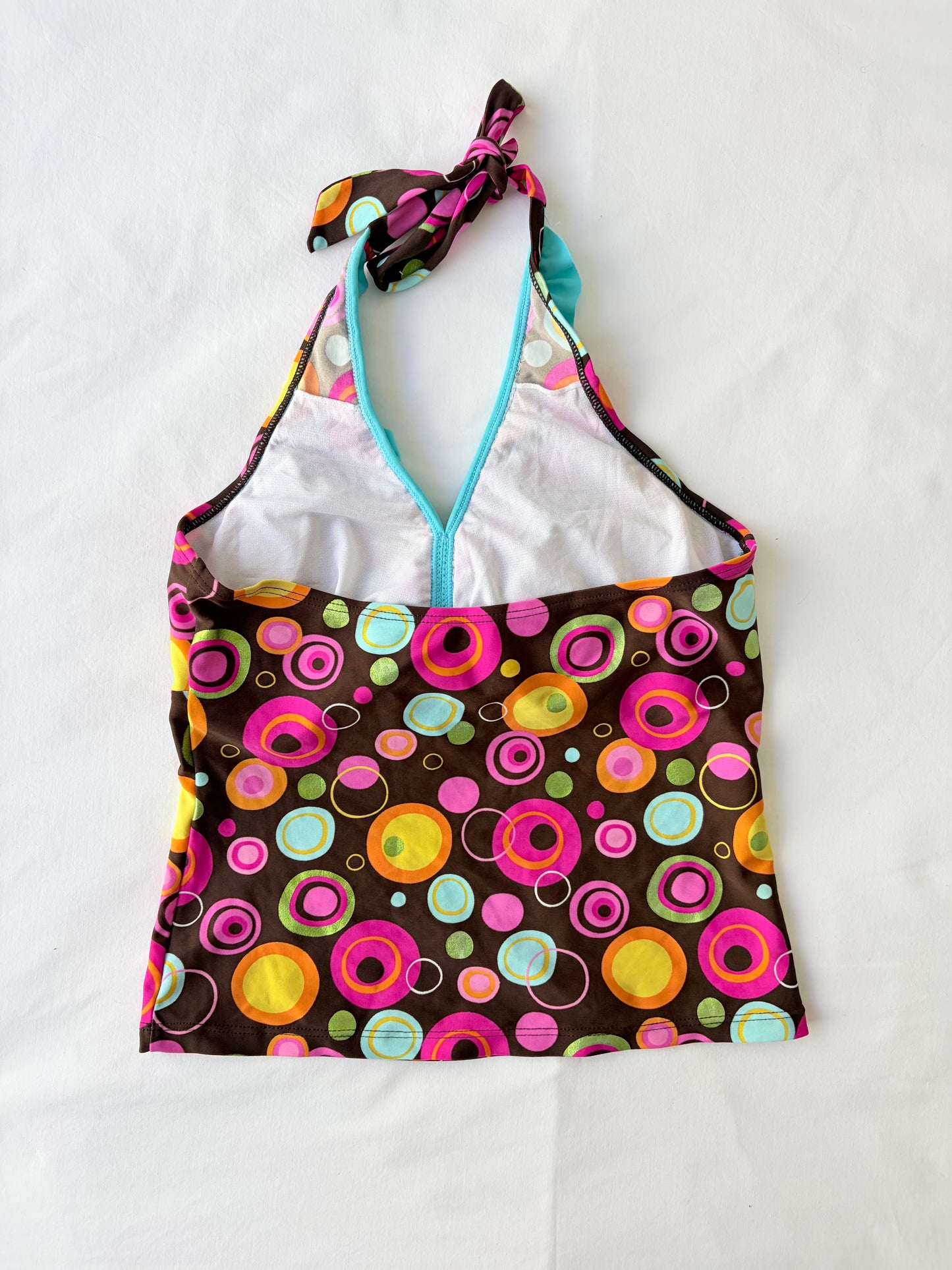 00’s Spiral halter top | Size XS