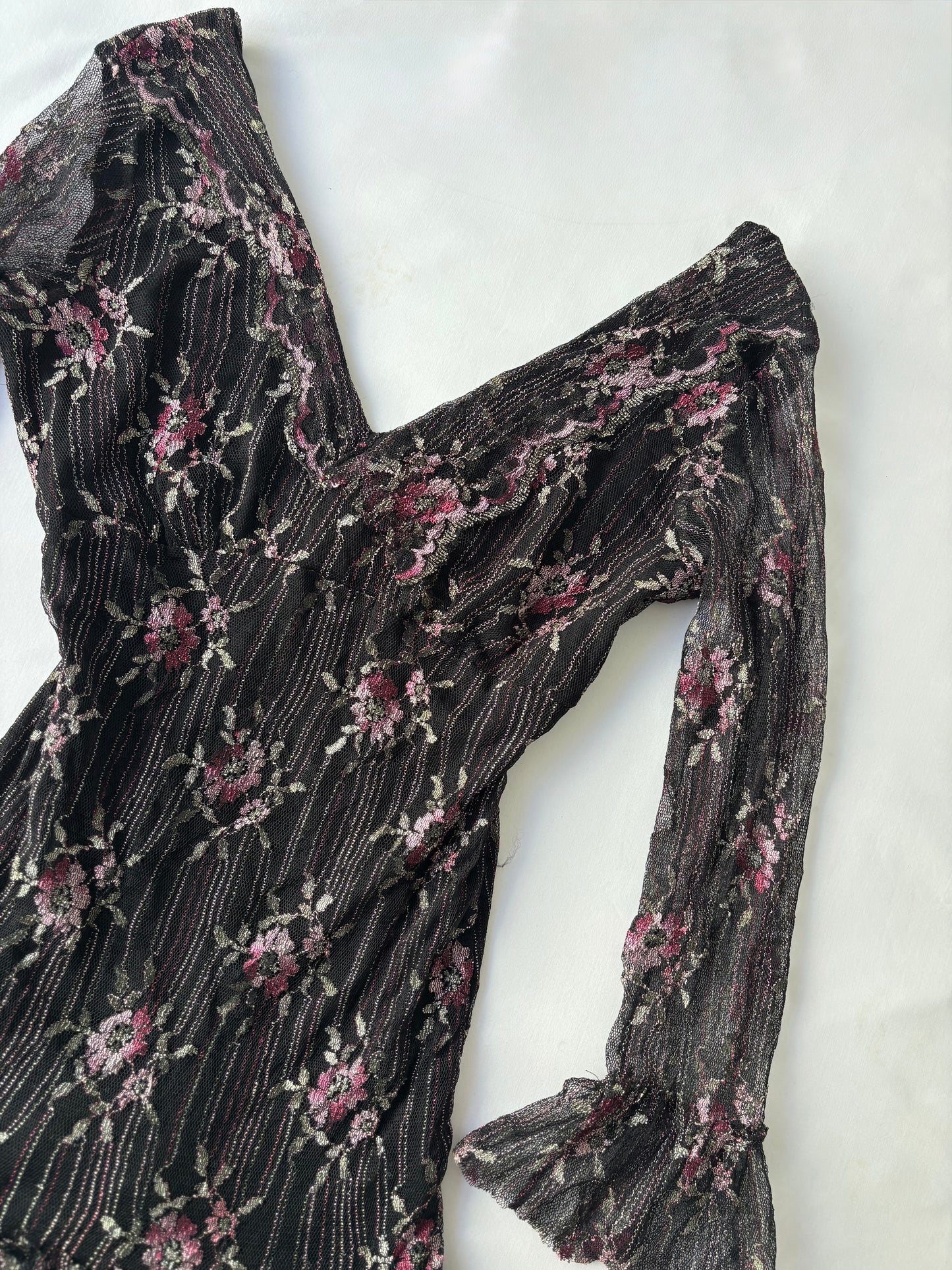 00’s 6 Degrees flared top | Size 10