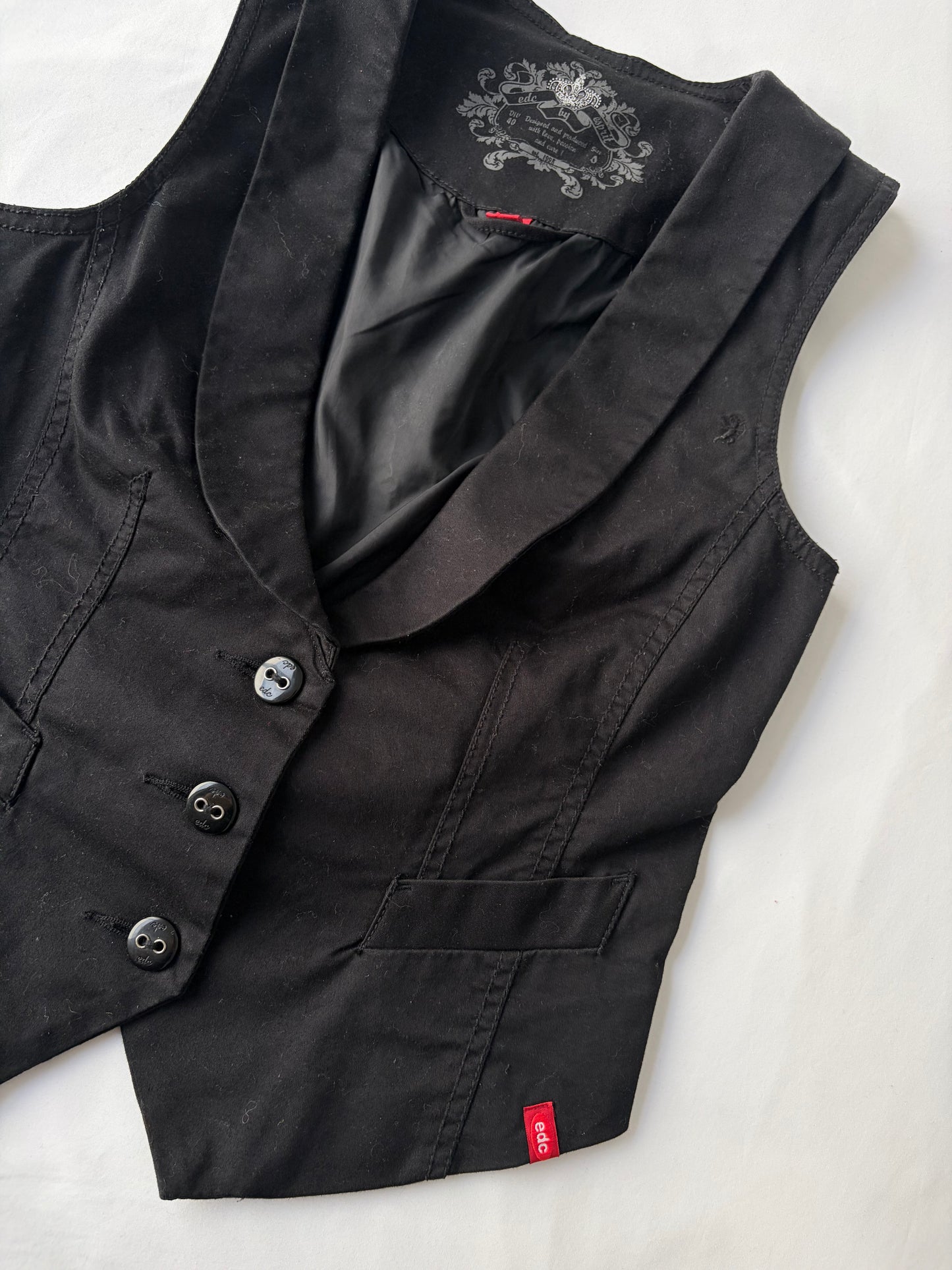 00’s EDC black vest | Size small