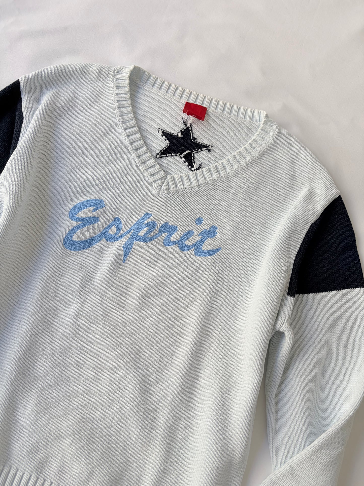 00’s Esprit baby blue knit | Size medium