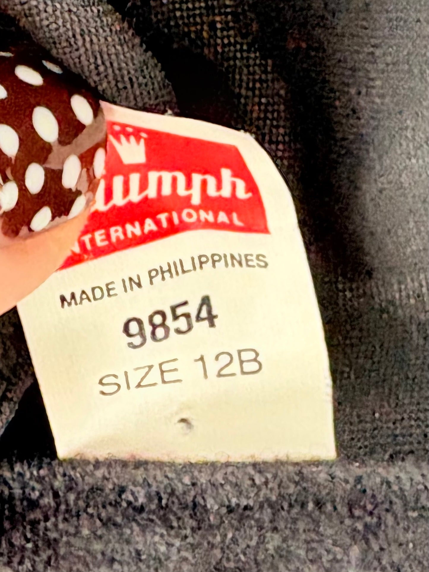 90’s Triumph black corset | Size 12B