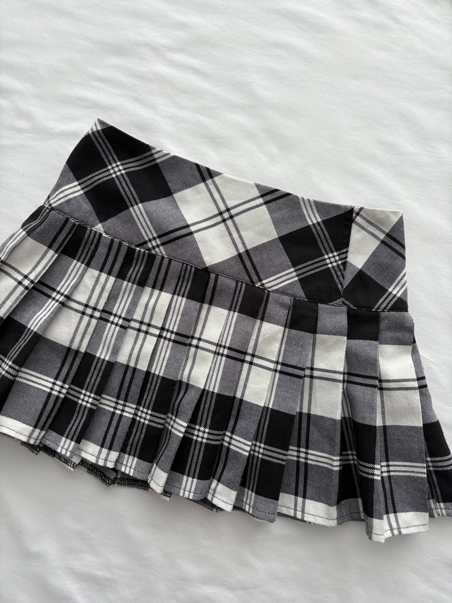 00’s Plaid mini skirt | Size 6