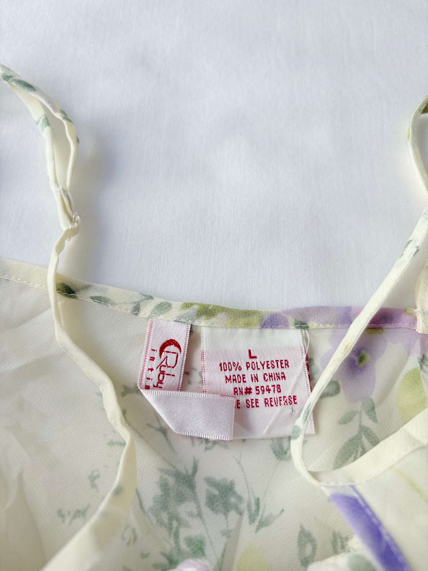 00’s Tie floral cami | Size 10-12