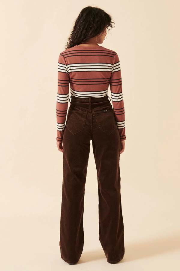 Rollas brown cord pants | Size 10