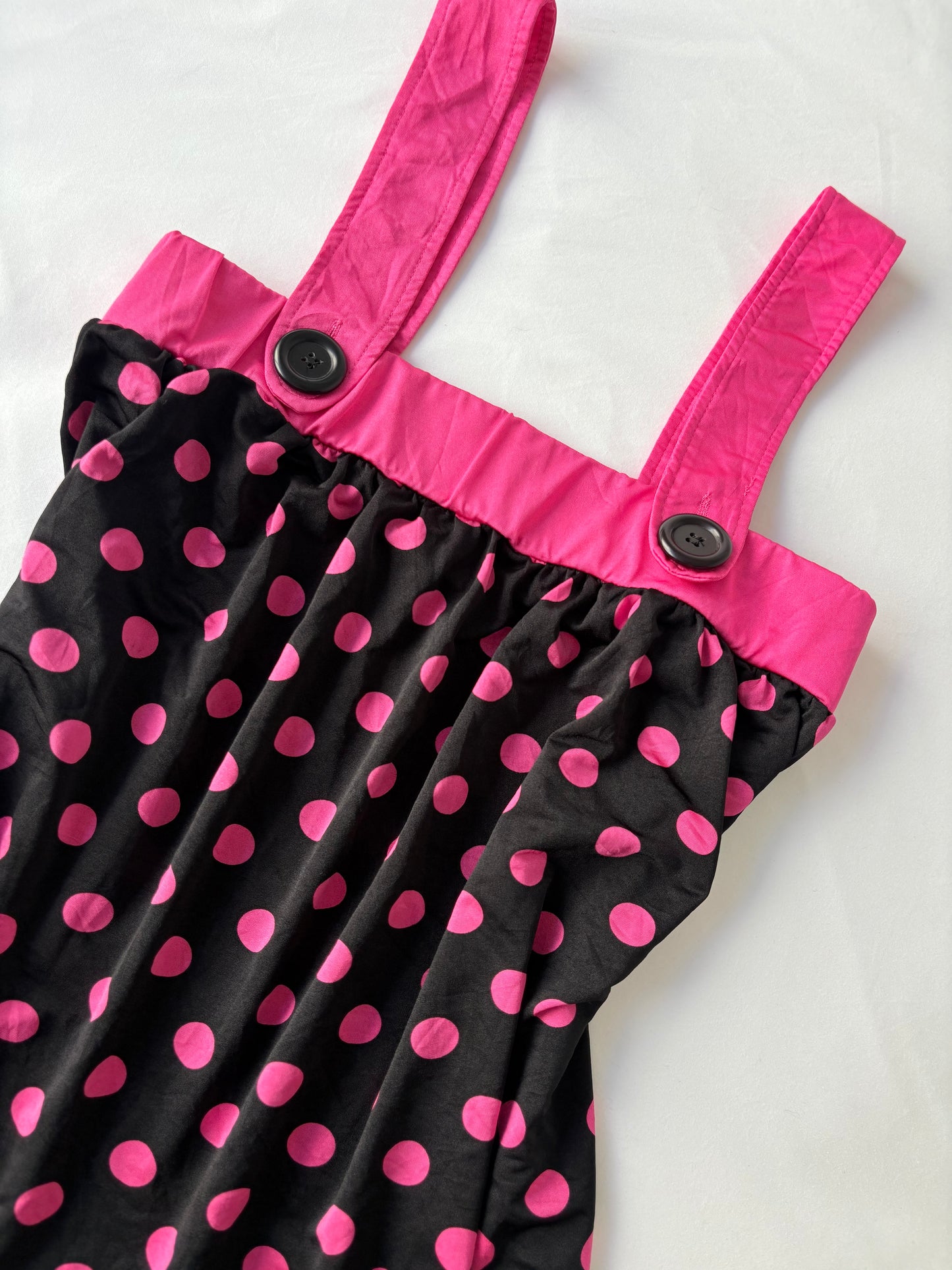 00’s Polka dot babydoll top | Size 10