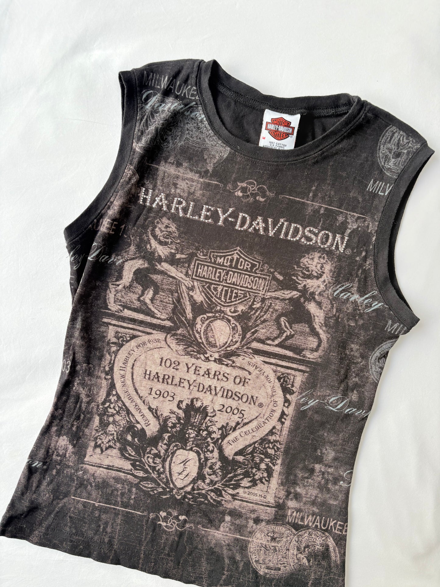 00’s Harley Davidson graphic tank | Size M/L