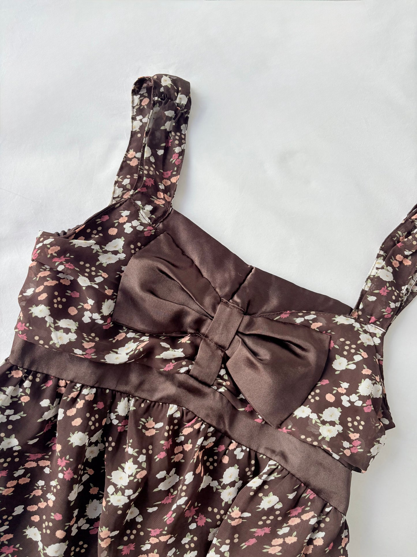 00’s Floral bow cami | Size 14