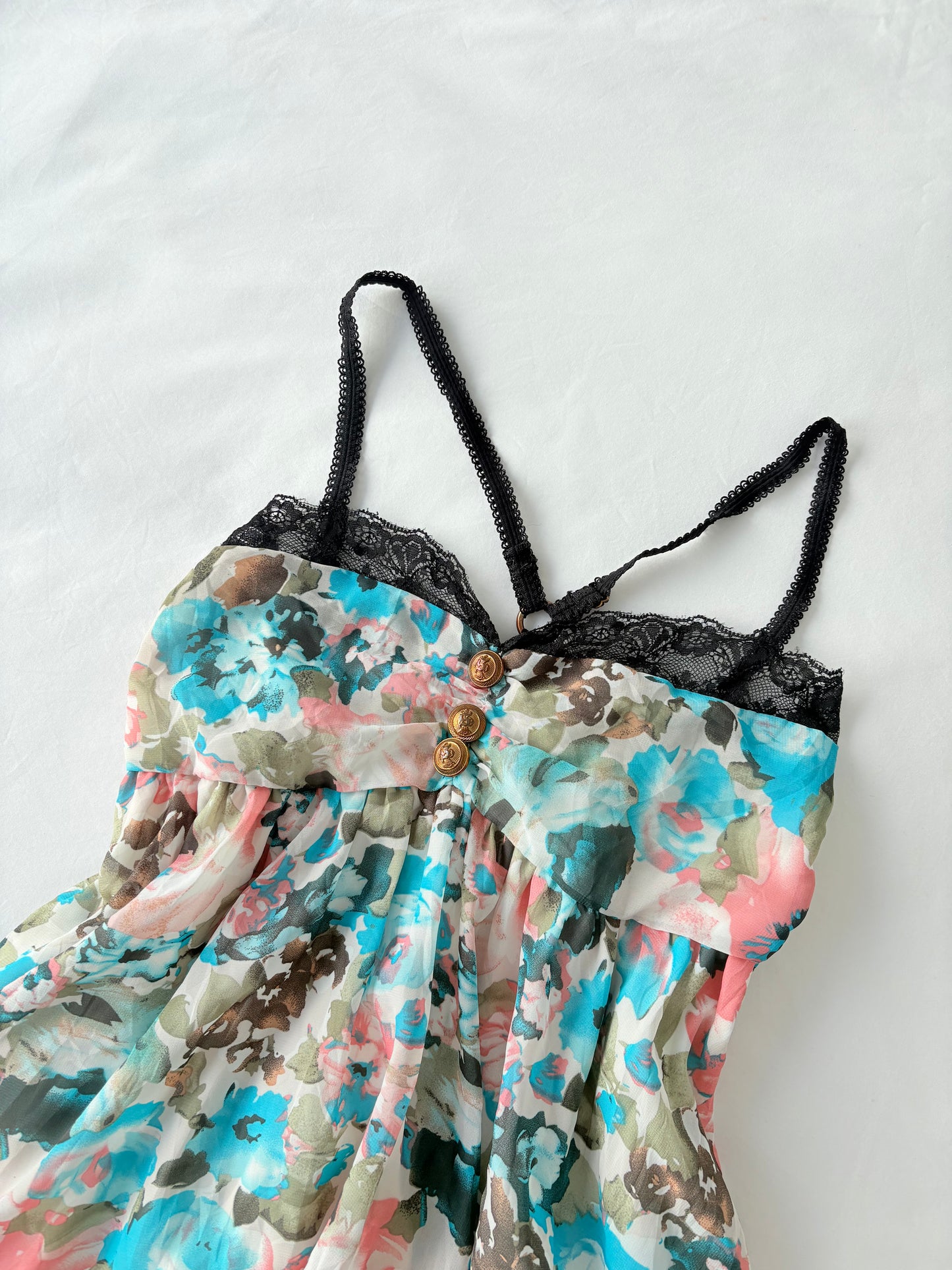 00’s Japanese asymmetrical cami | Size 10