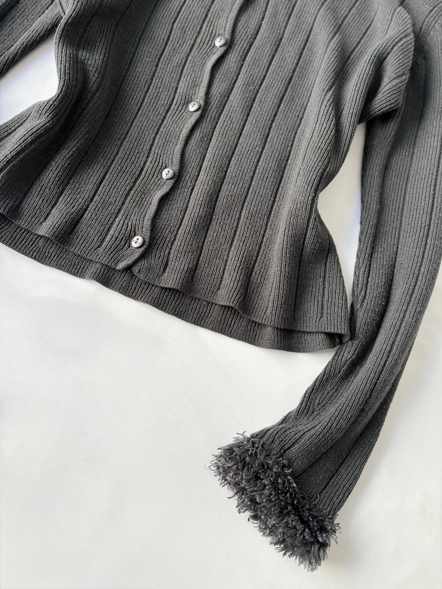 00’s Ignite charcoal pennylane cardigan | Size medium