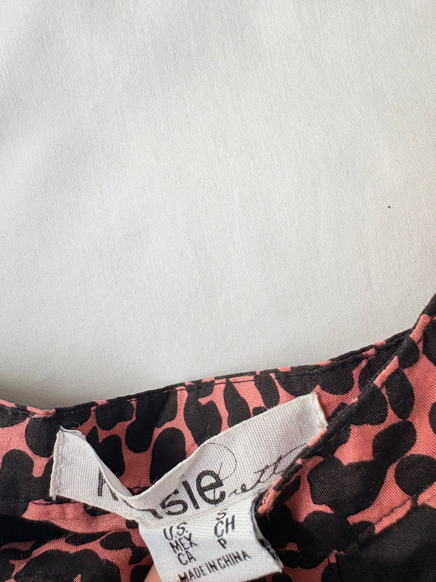 00’s Peach patterned cami | Size small