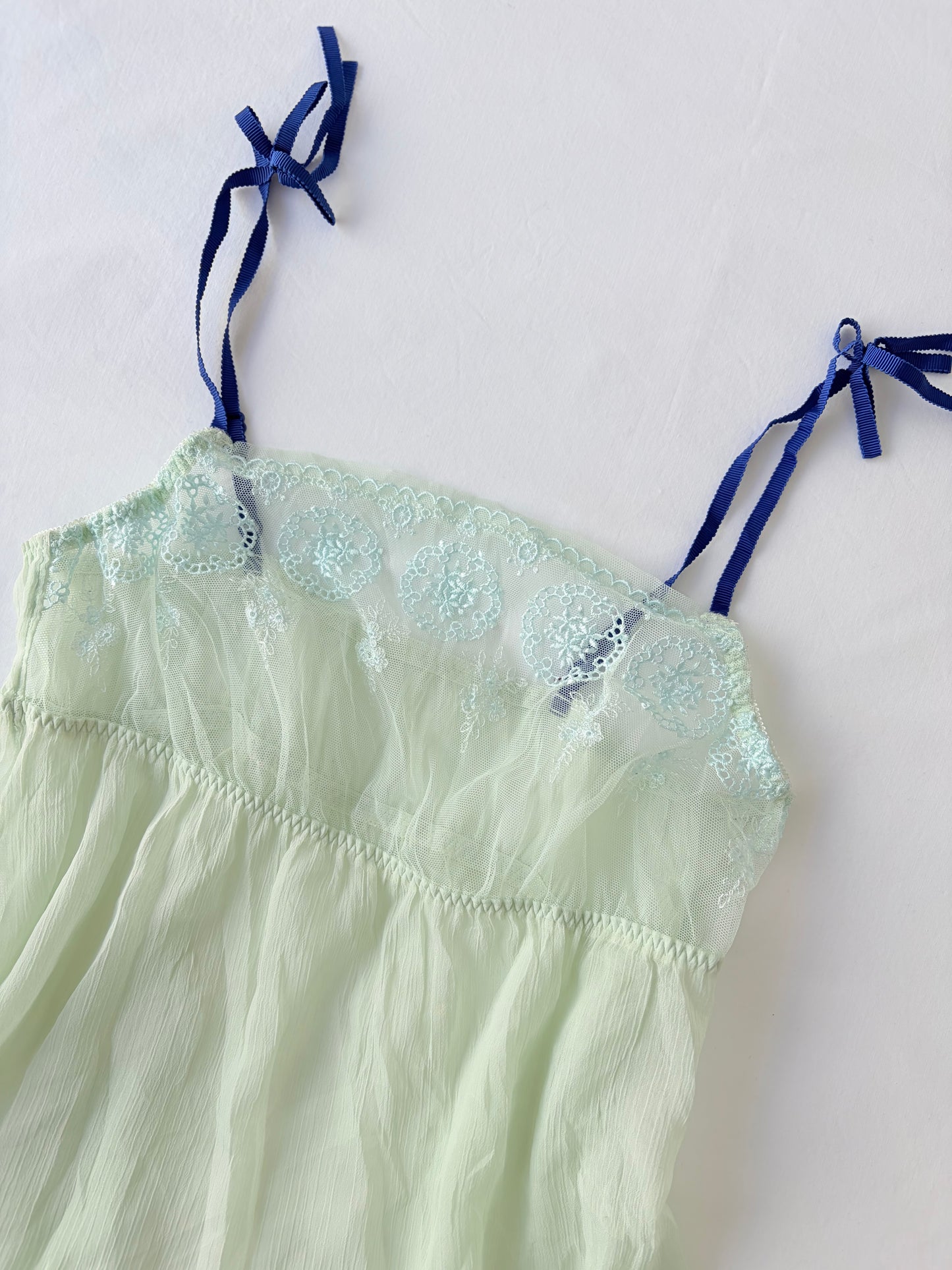 00’s Amphi mint babydoll cami | Size 10
