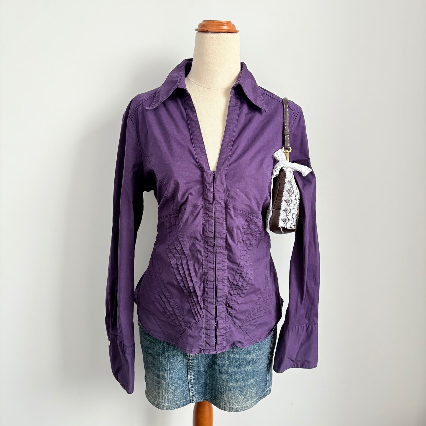 00’s Stax hook and eye shirt | Size 14