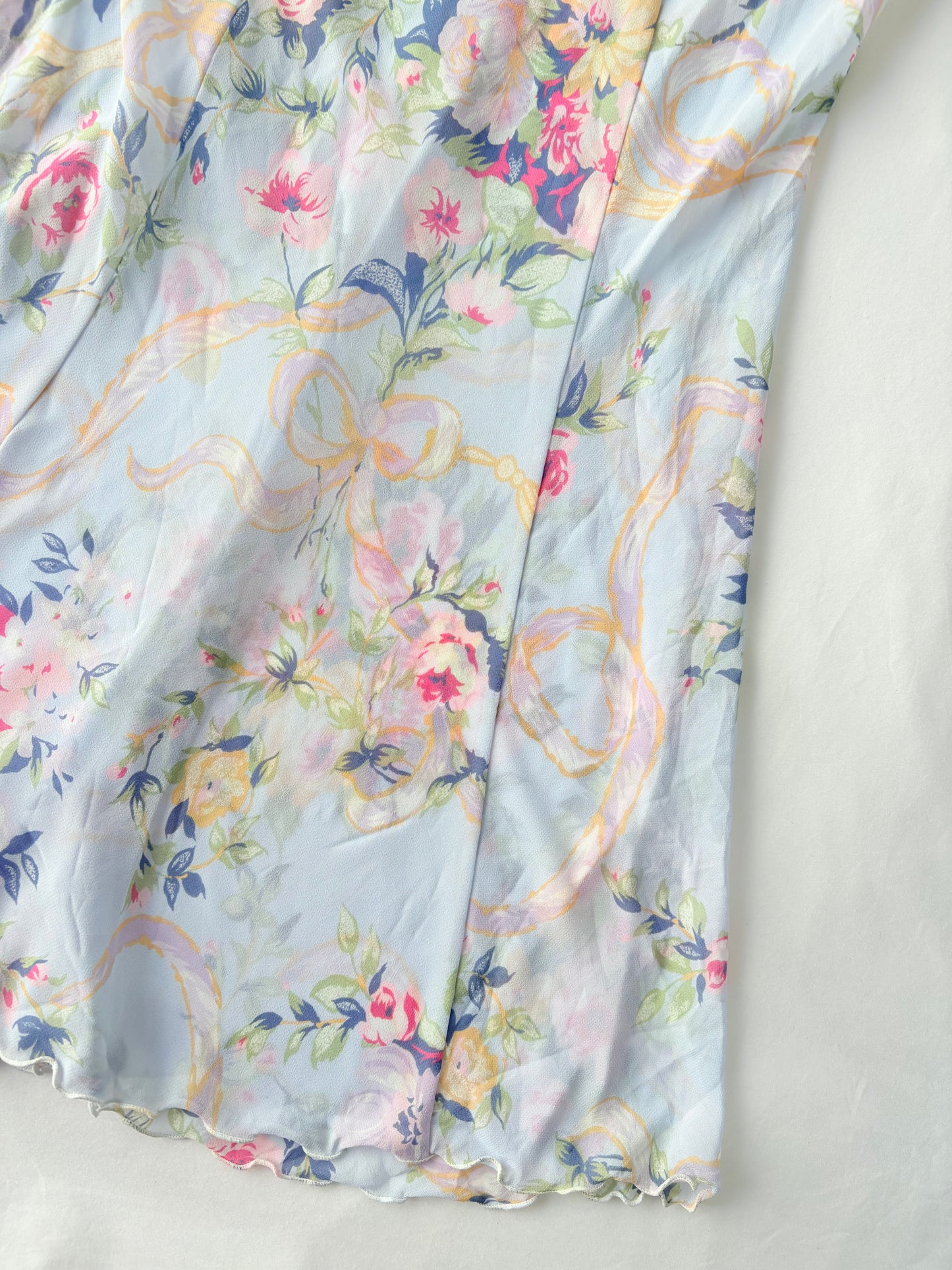 00’s Japanese bow mini dress | Size 8