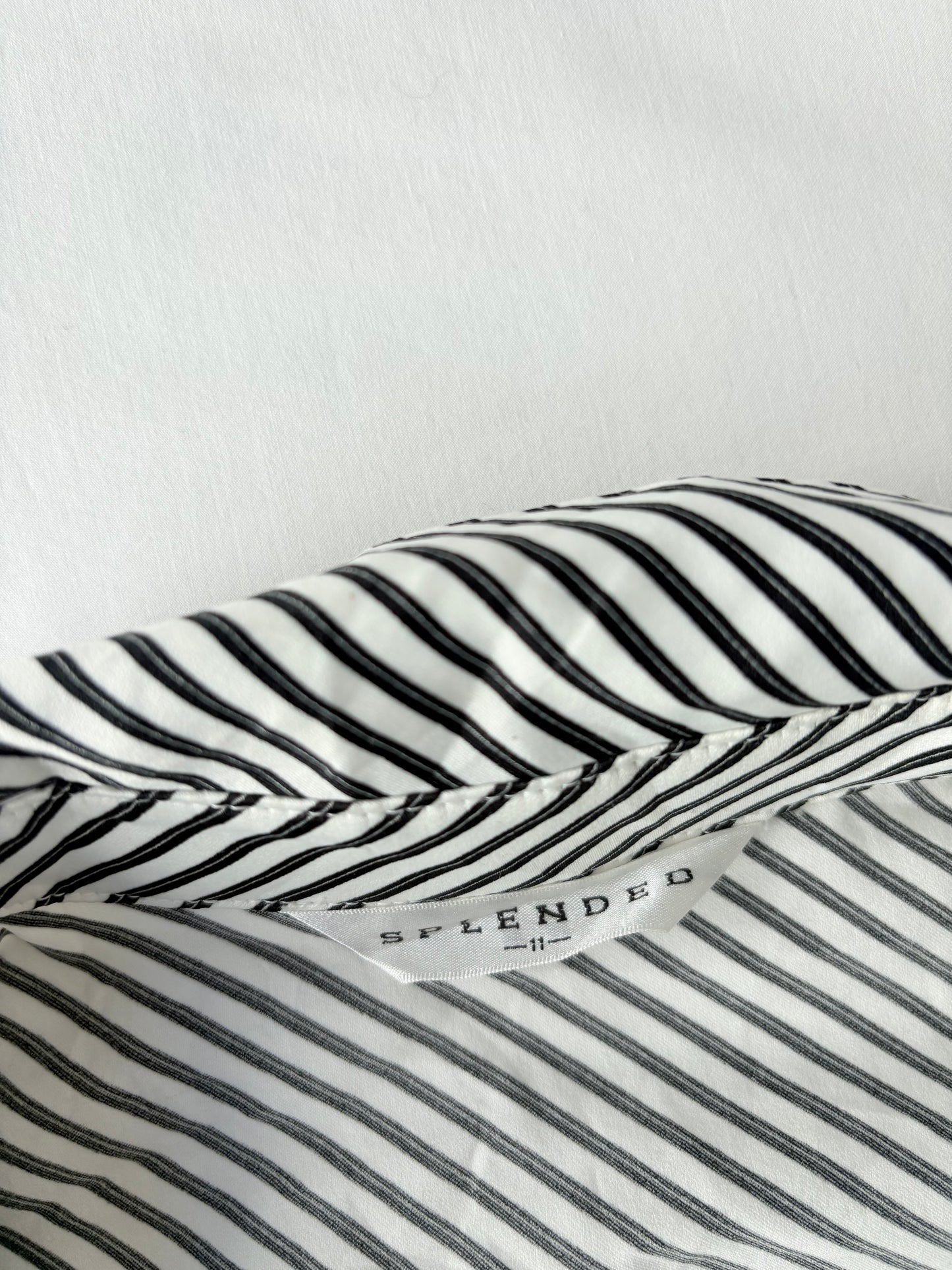 00’s Striped cinched shirt | Size 12