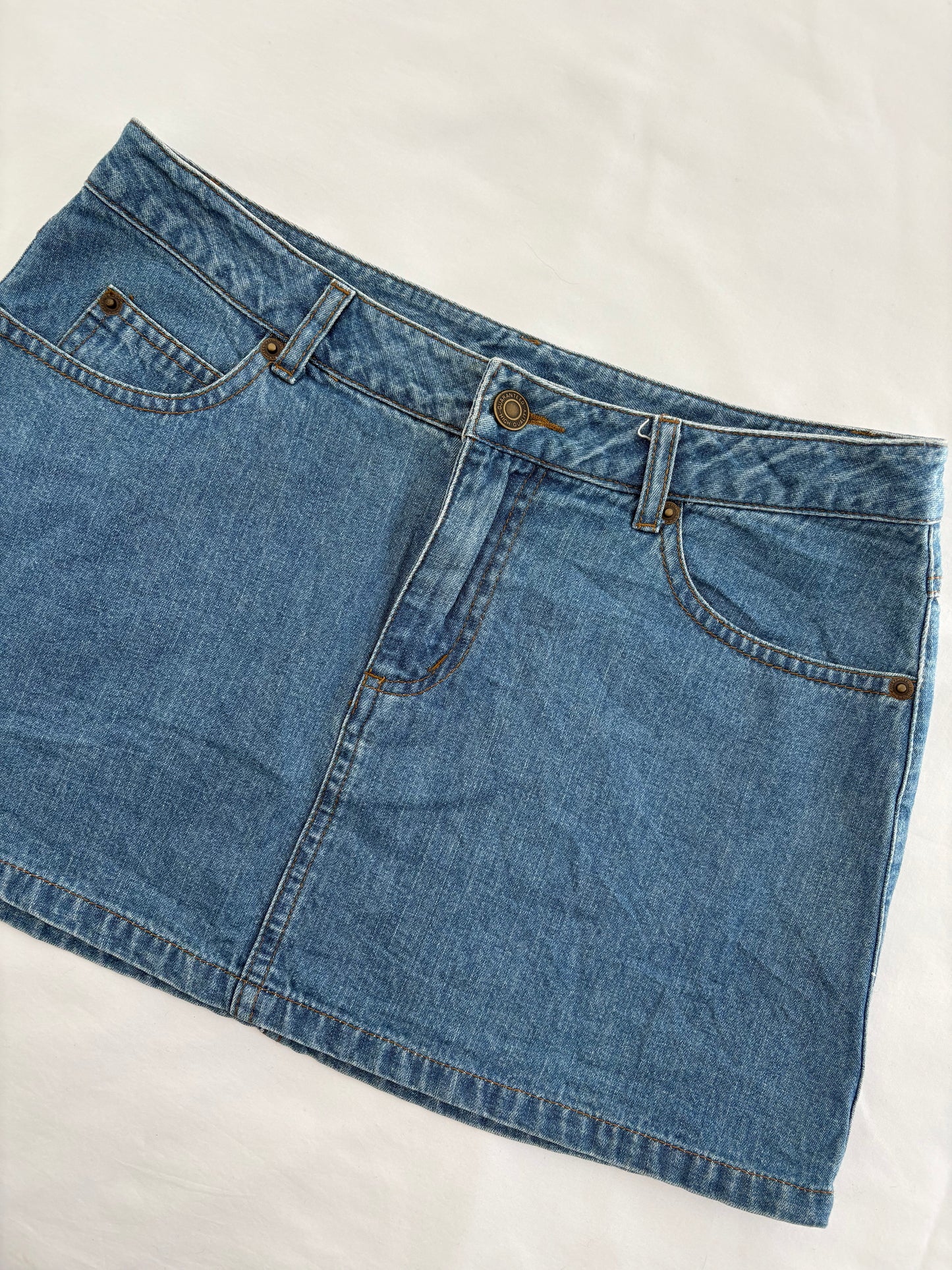 00’s Denim mini skirt | Size 6