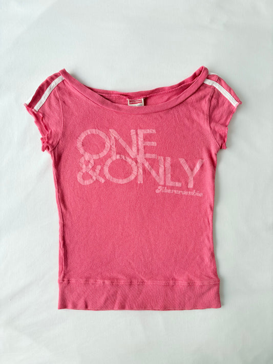 00’s Abercrombie boat neck tee | Size 8-10