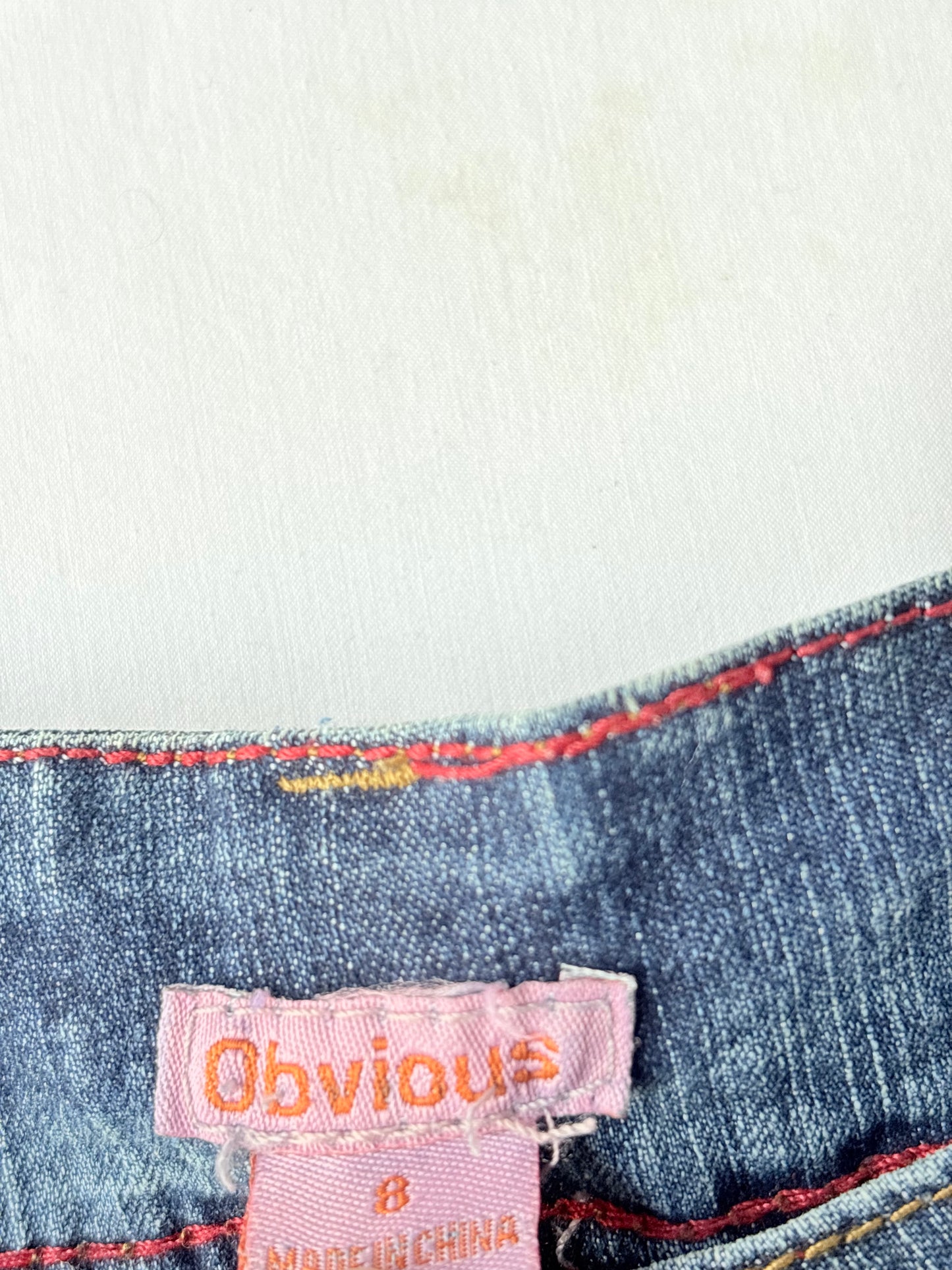 00’s Obvious flared denim jeans | Size 8