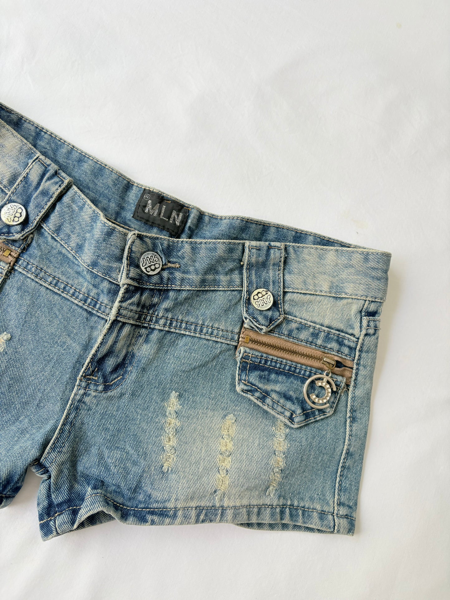 00’s MLN denim shorts | Size 10