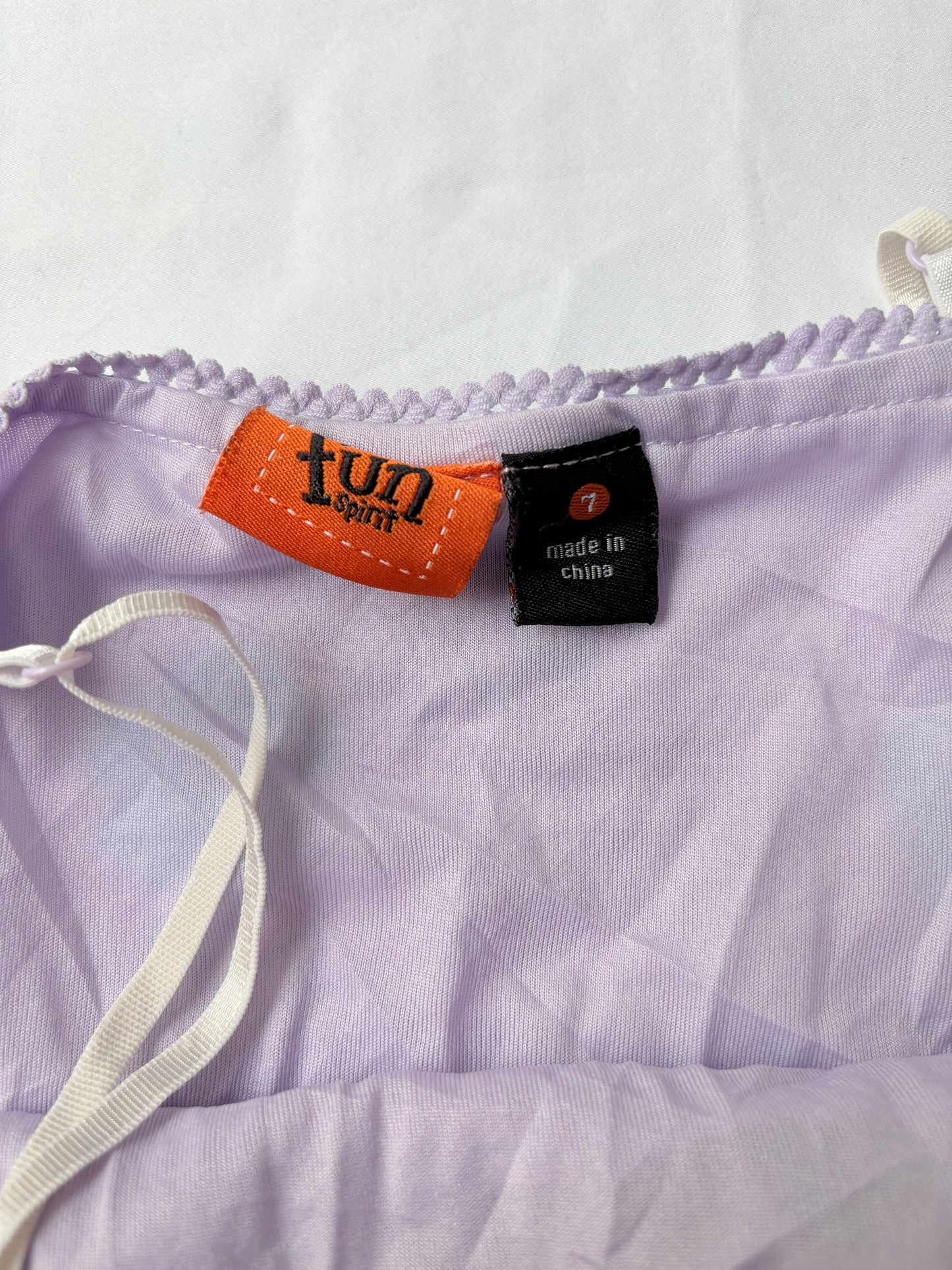 00’s Purple beaded boho top | Size xxs-xs