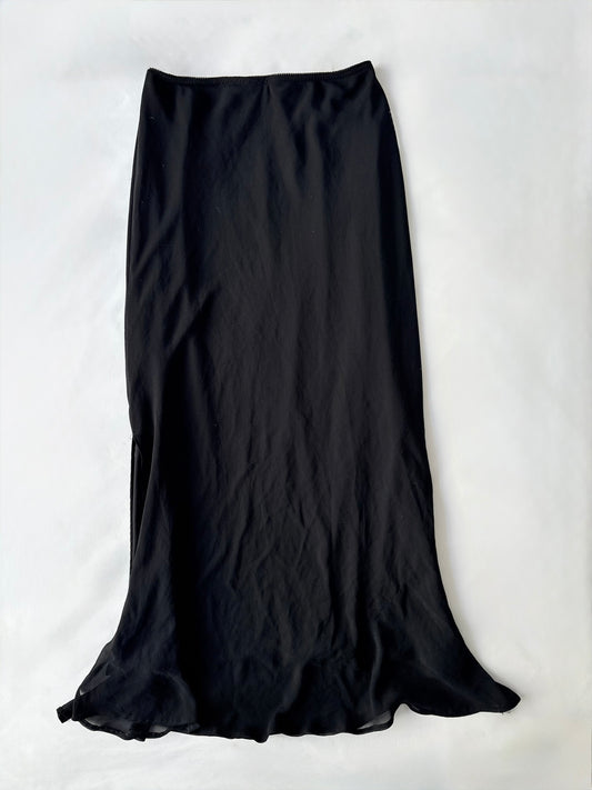 00’s Glassons black maxi skirt | Size 10