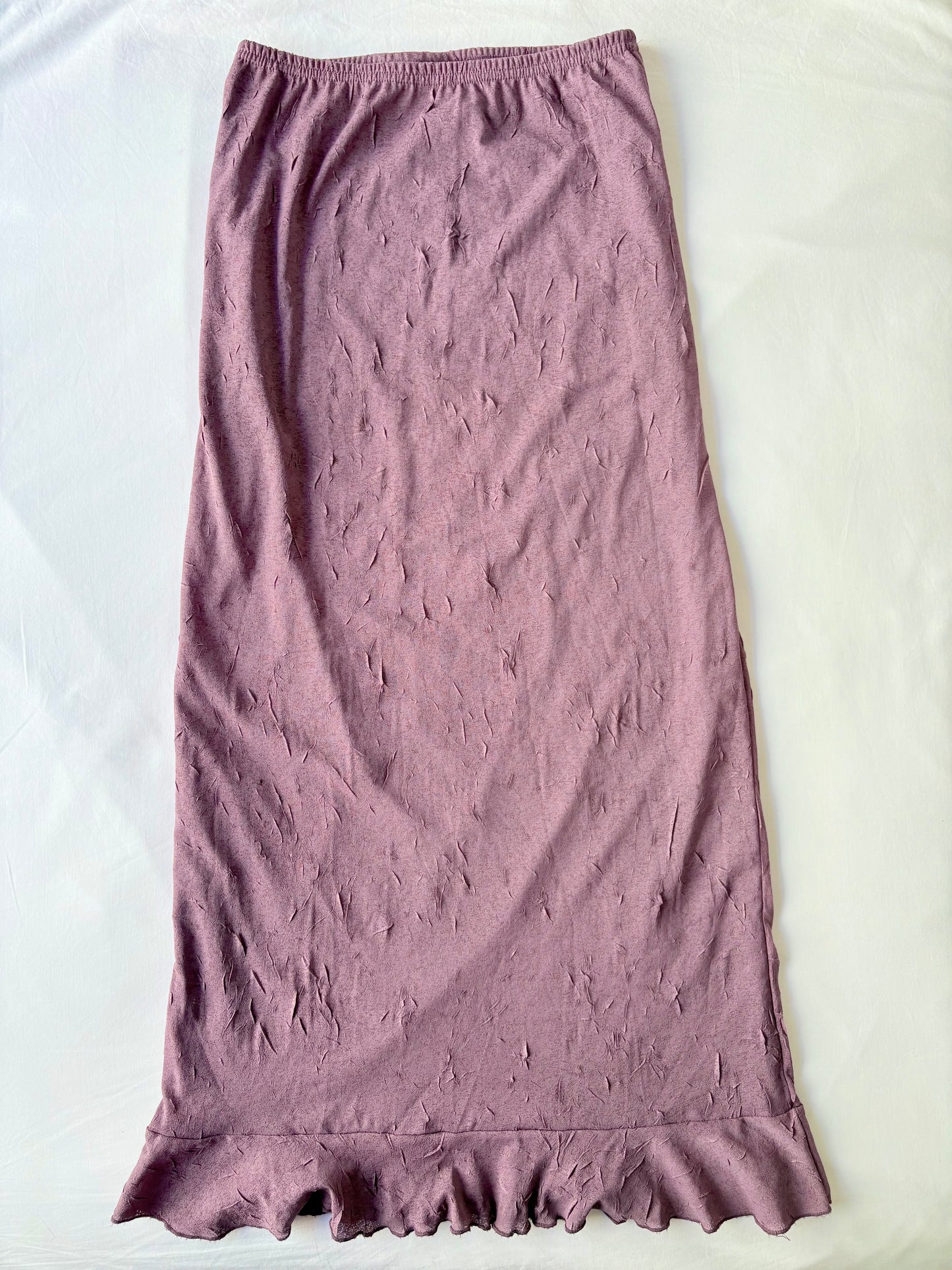 90’s PLUM purple maxi skirt | Size 8