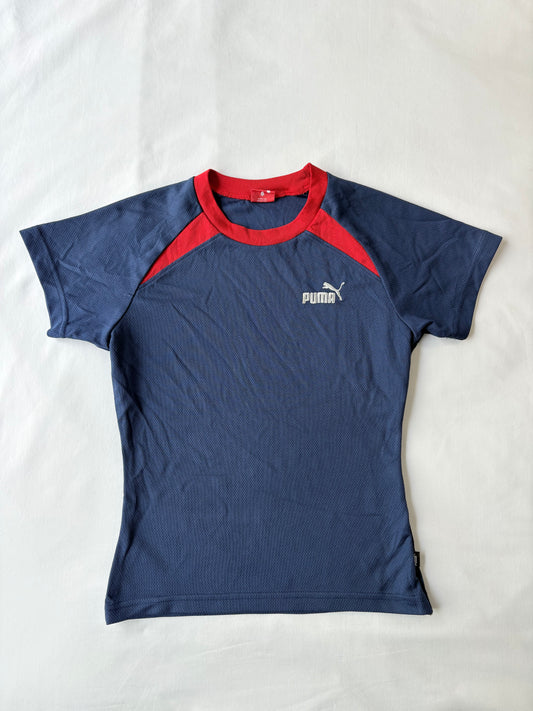 00’s Puma navy baby tee | Size XS