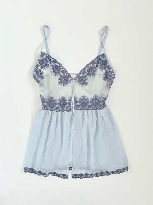 00’s Victorias Secret split front top | Size 6-8