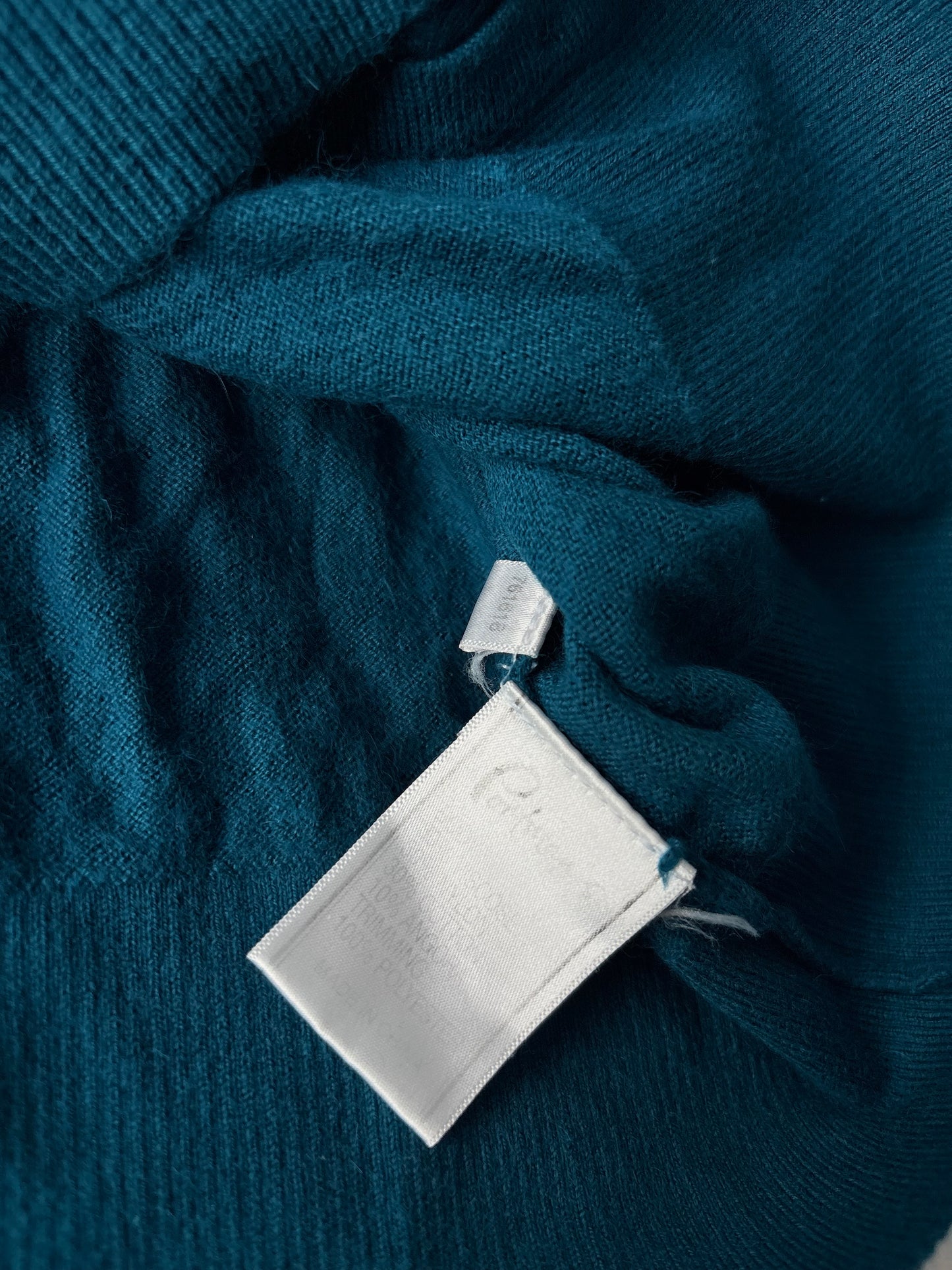 00’s Teal Portmans ribbon knit | Size medium