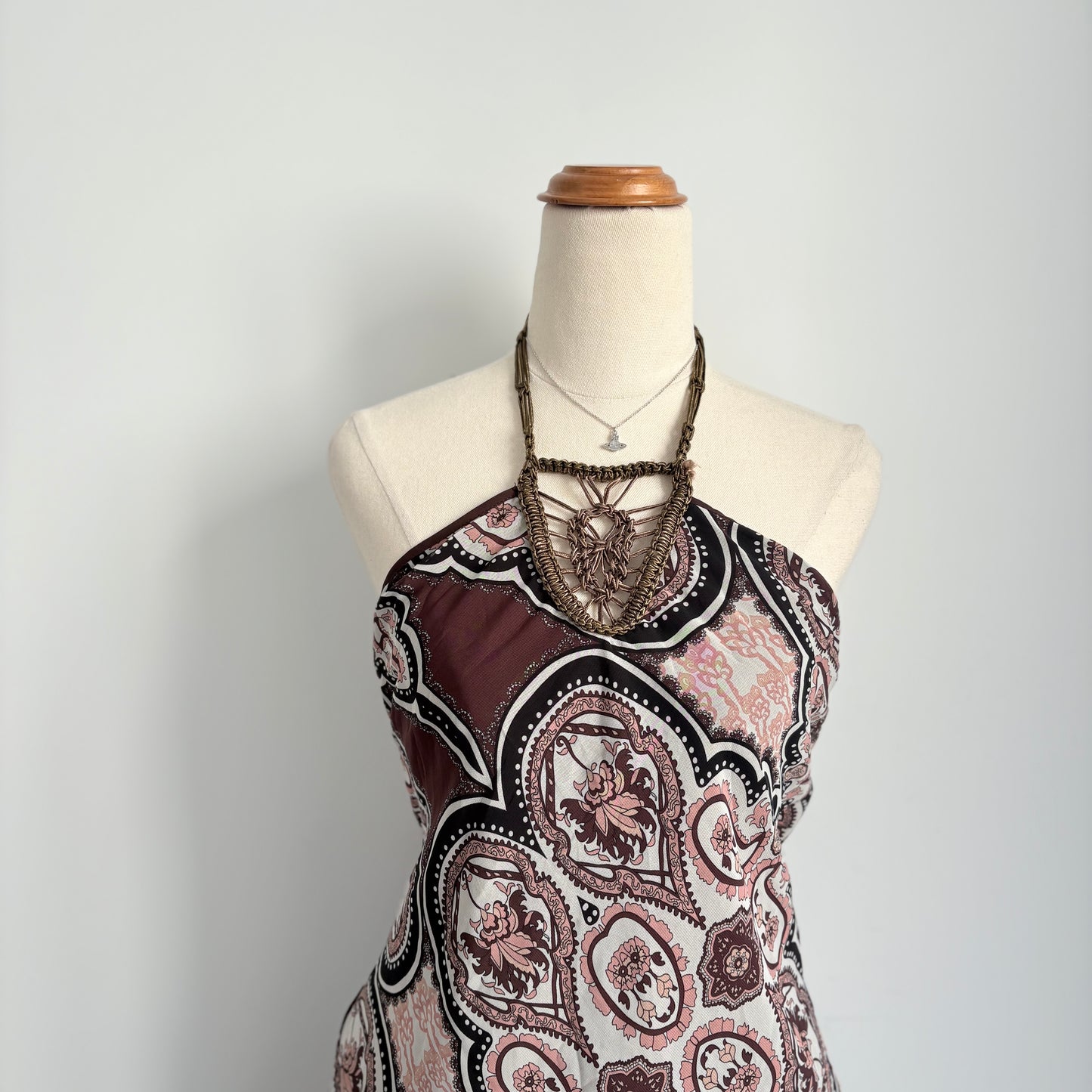 00’s Glassons paisley halter top | Size 12