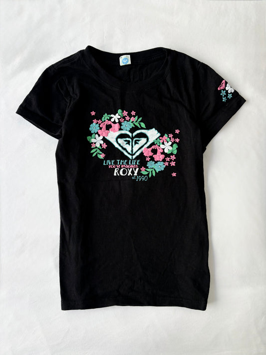 00’s Roxy surf graphic tee | Size small