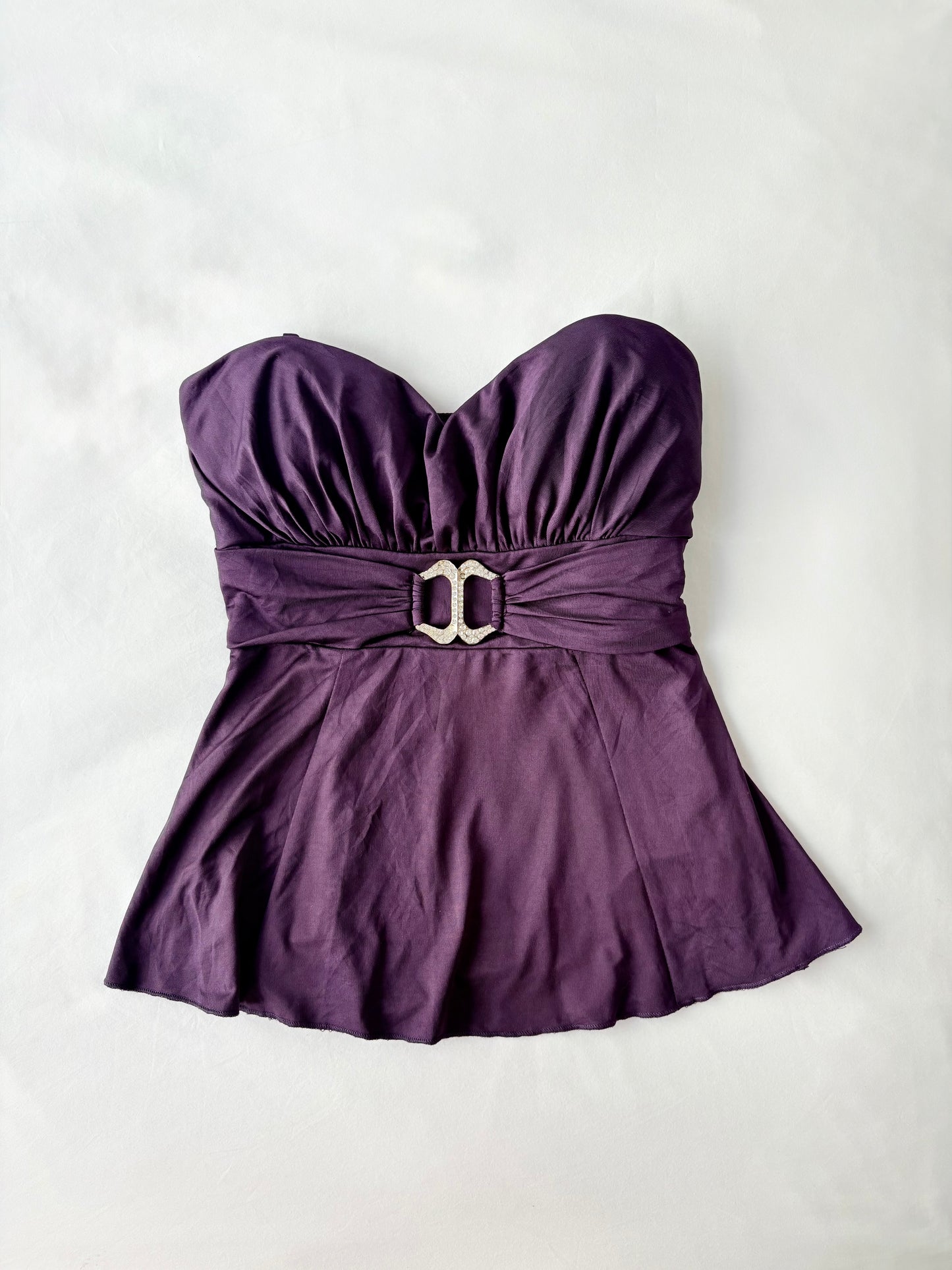 00’s Purple bandeau top | Size small