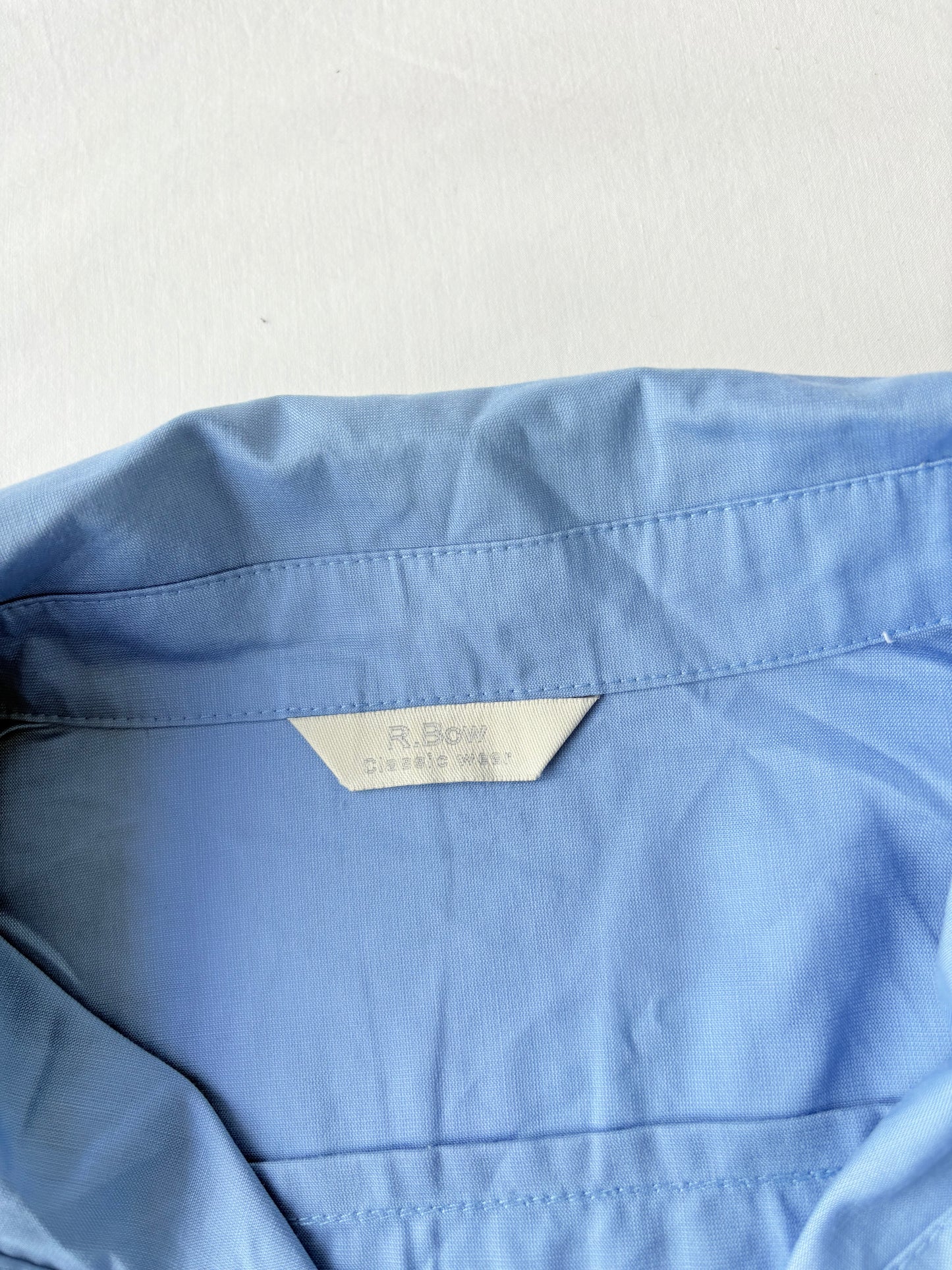 00’s Blue cinched shirt | Size 8