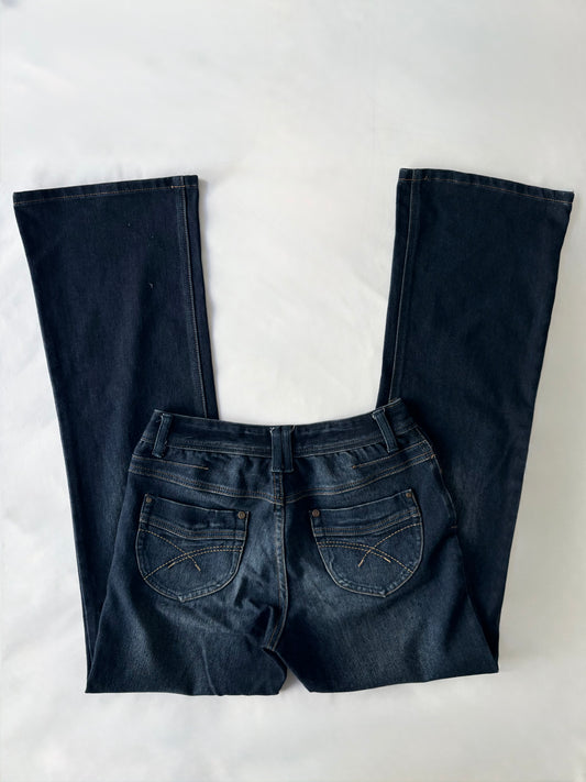 00’s Bootcut sweeper low rise jeans | Size 8