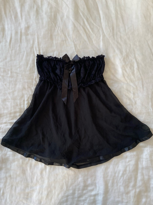 00’s Strapless babydoll cami | Size 8-10