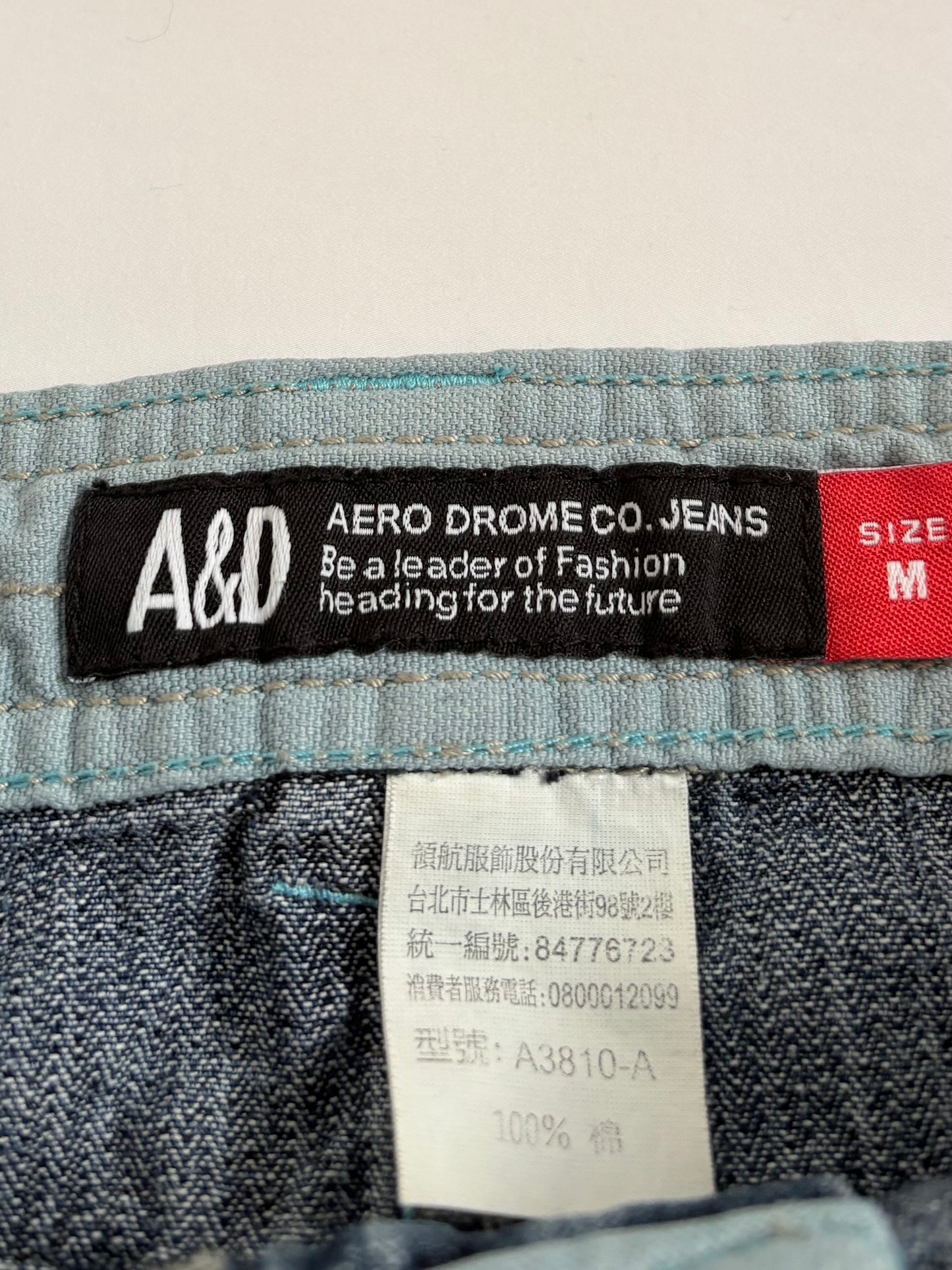 00’s Aero Drome denim mini skirt | Size 12