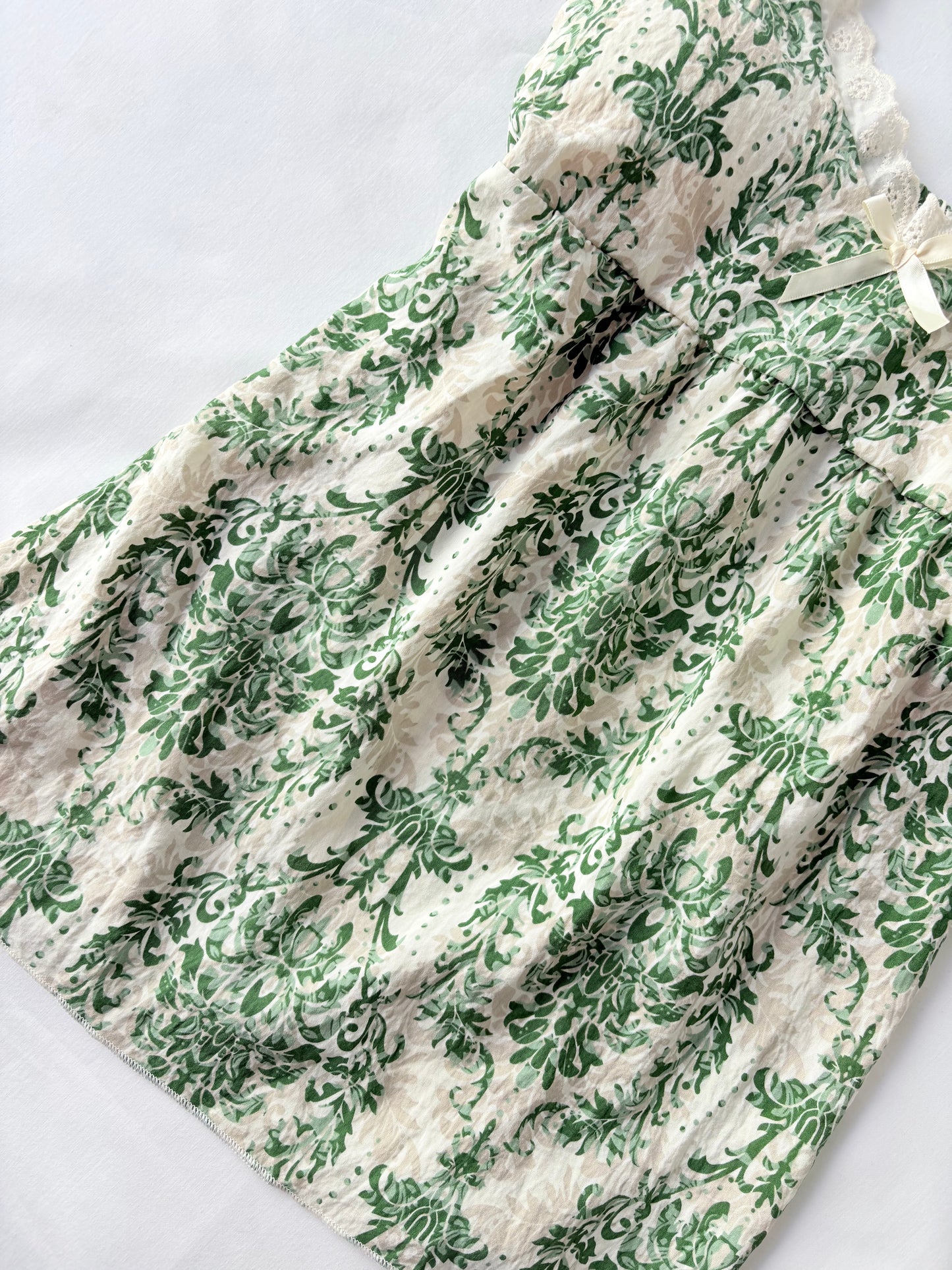 00’s Green babydoll cami | Size medium