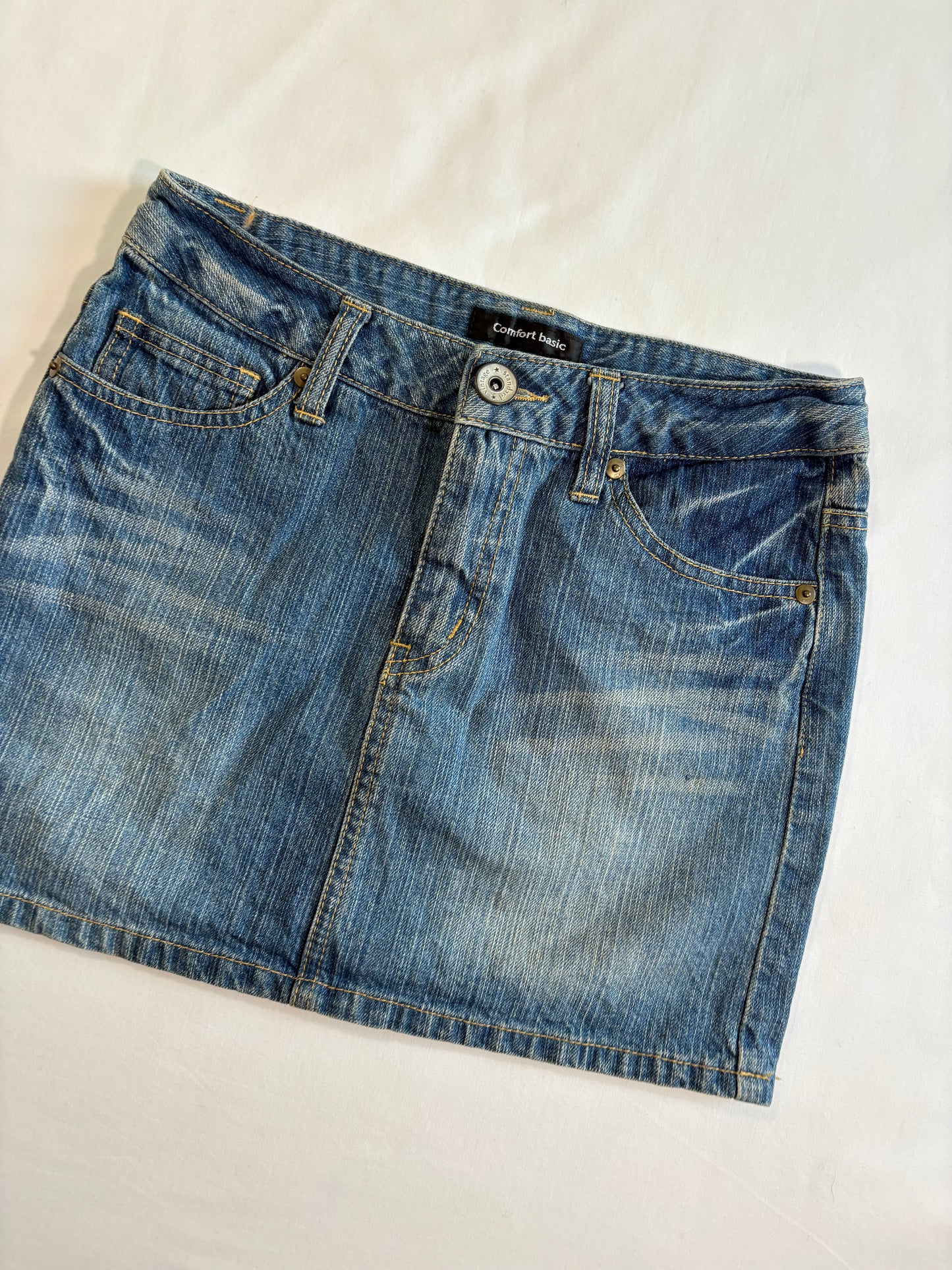 00’s Denim mini skirt | Size 6