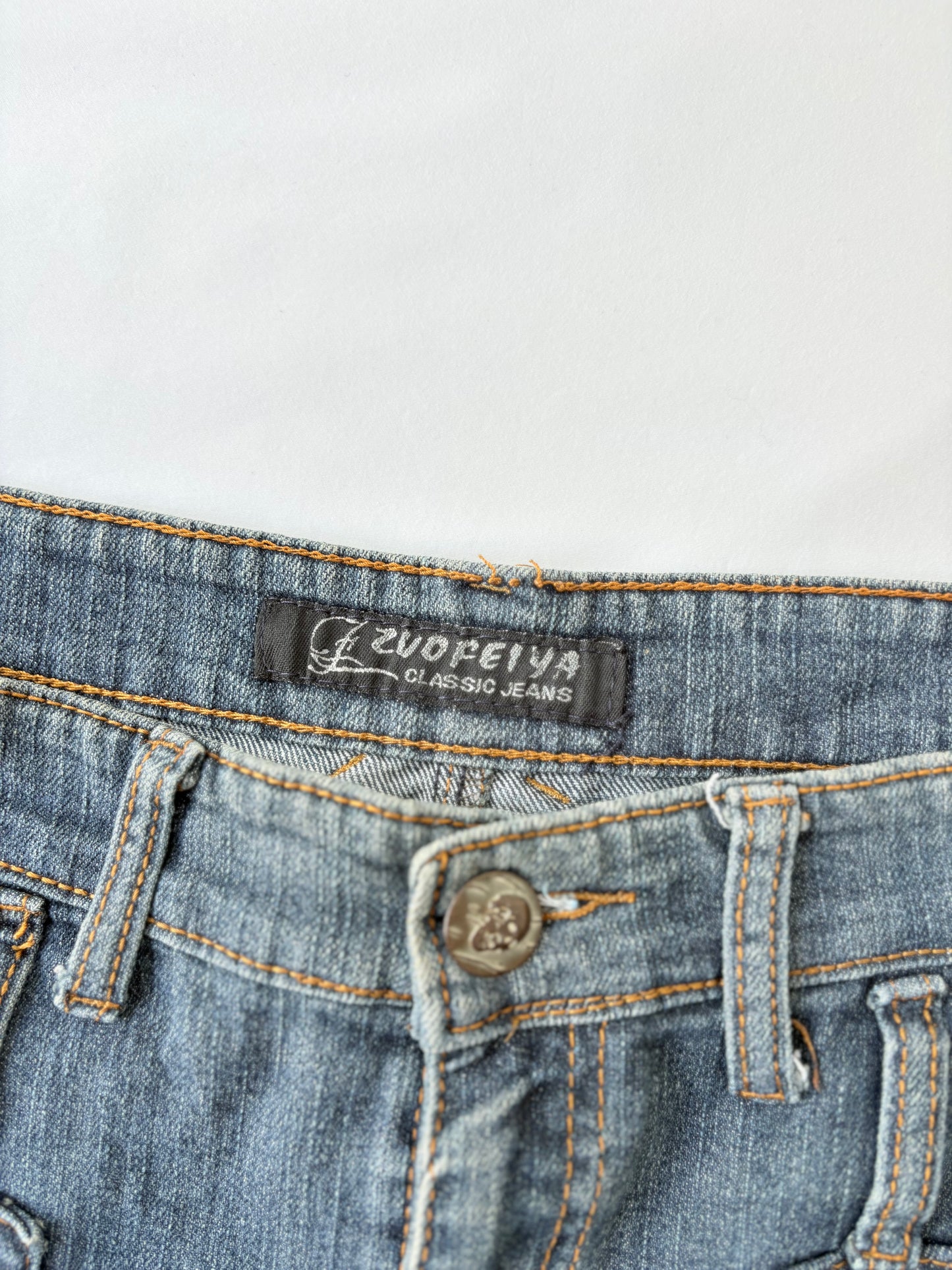 00’s Zuo denim mini skirt | Size 12