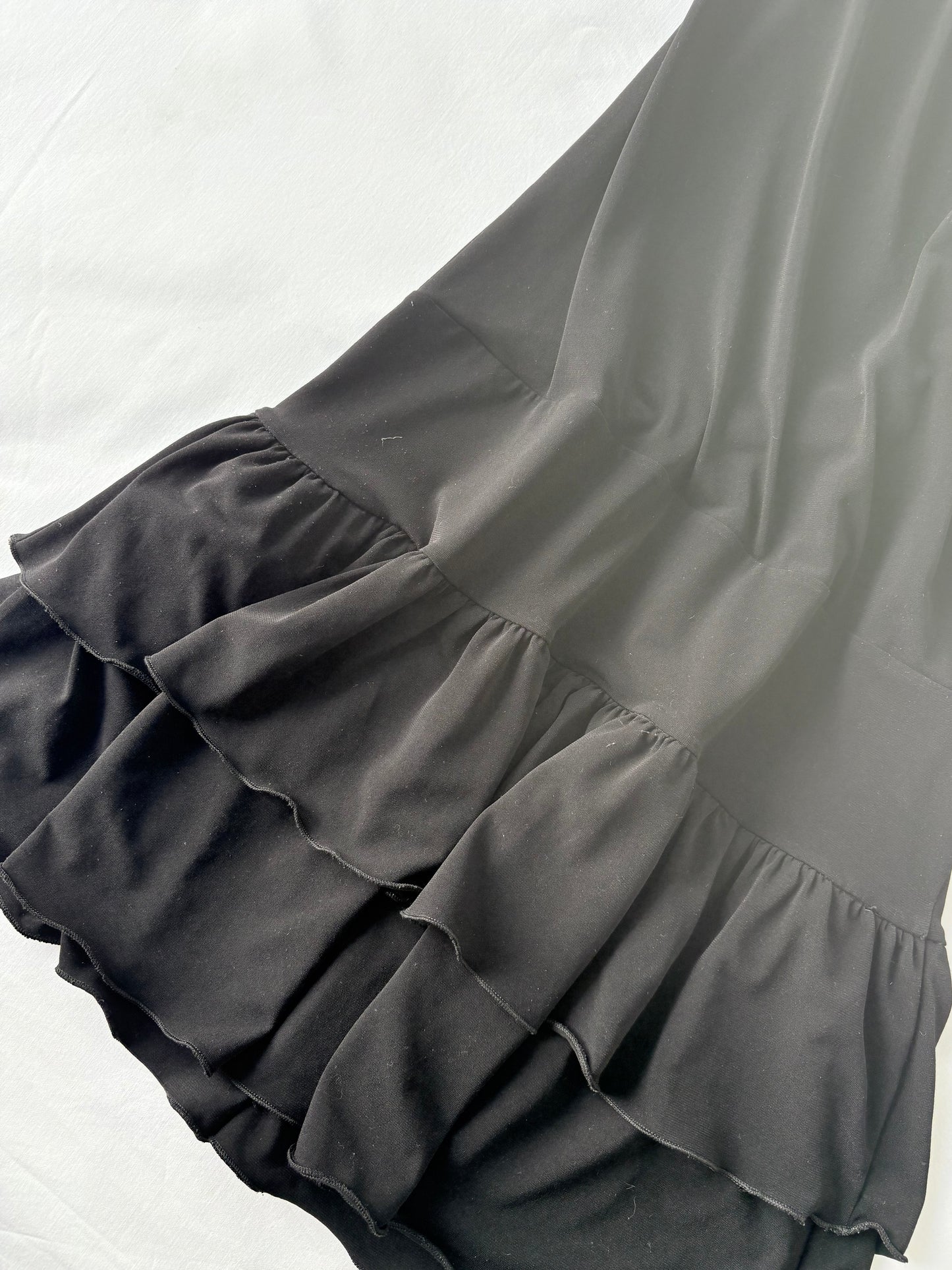 00’s Drop waist halter mini dress | Size medium