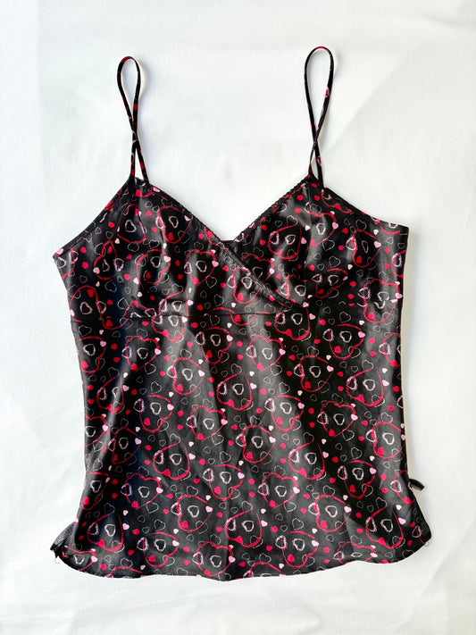 00’s Heart crossover cami | Size medium