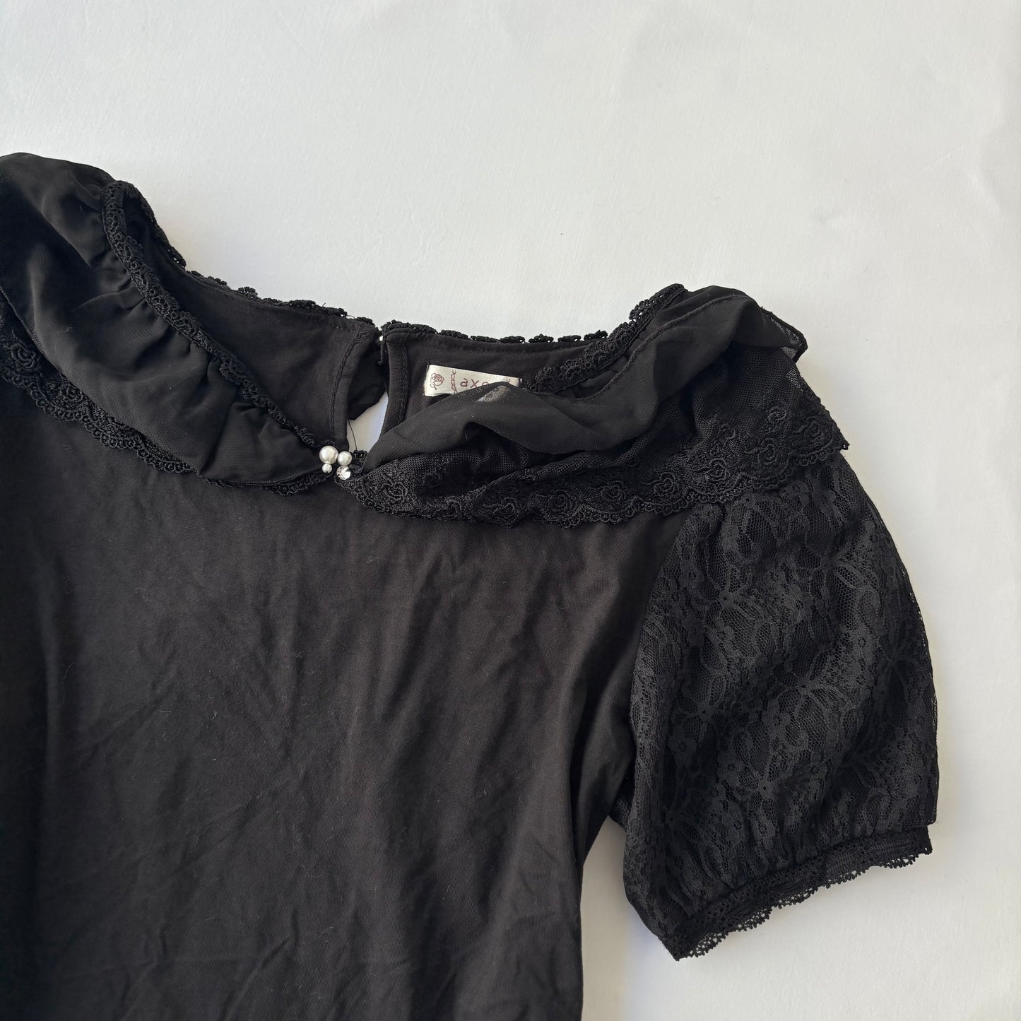 00’s Axes puff sleeve top | Size medium