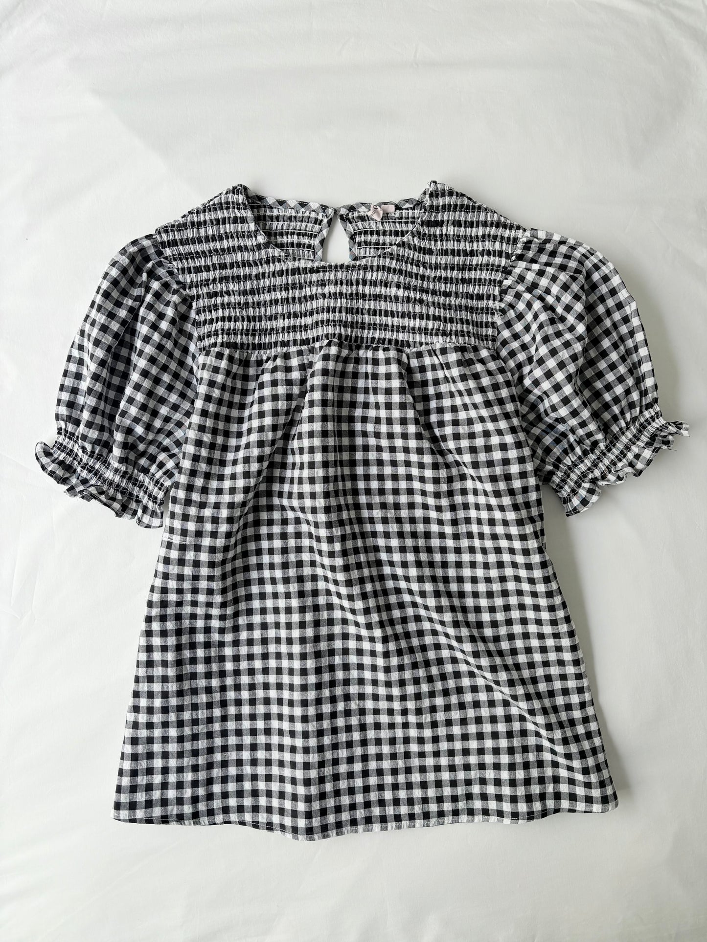 Gingham babydoll top | Size 12