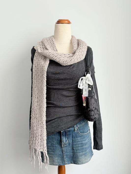 00’s Crochet handmade scarf
