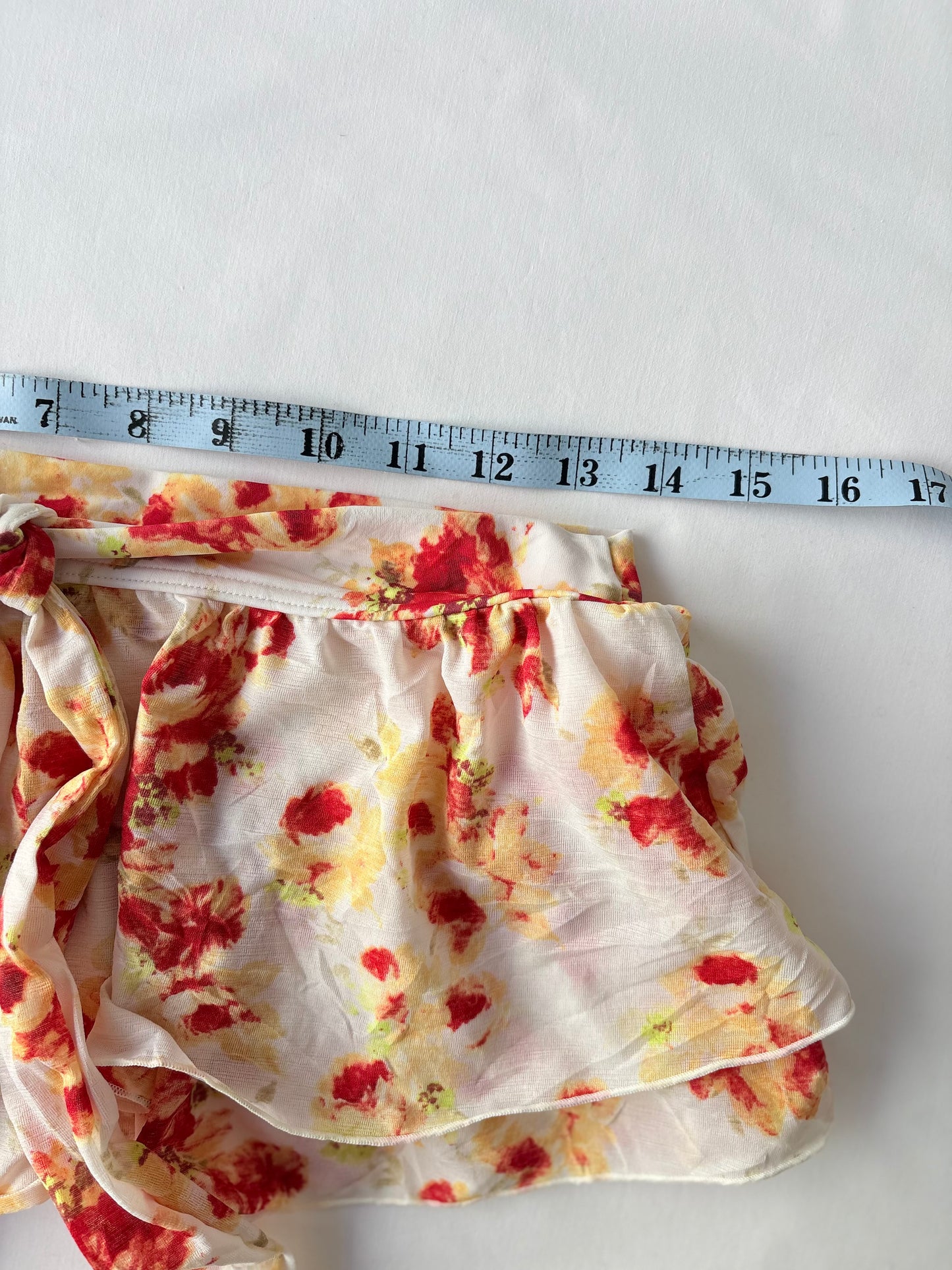 00’s Japanese knot mini skirt | Size 8