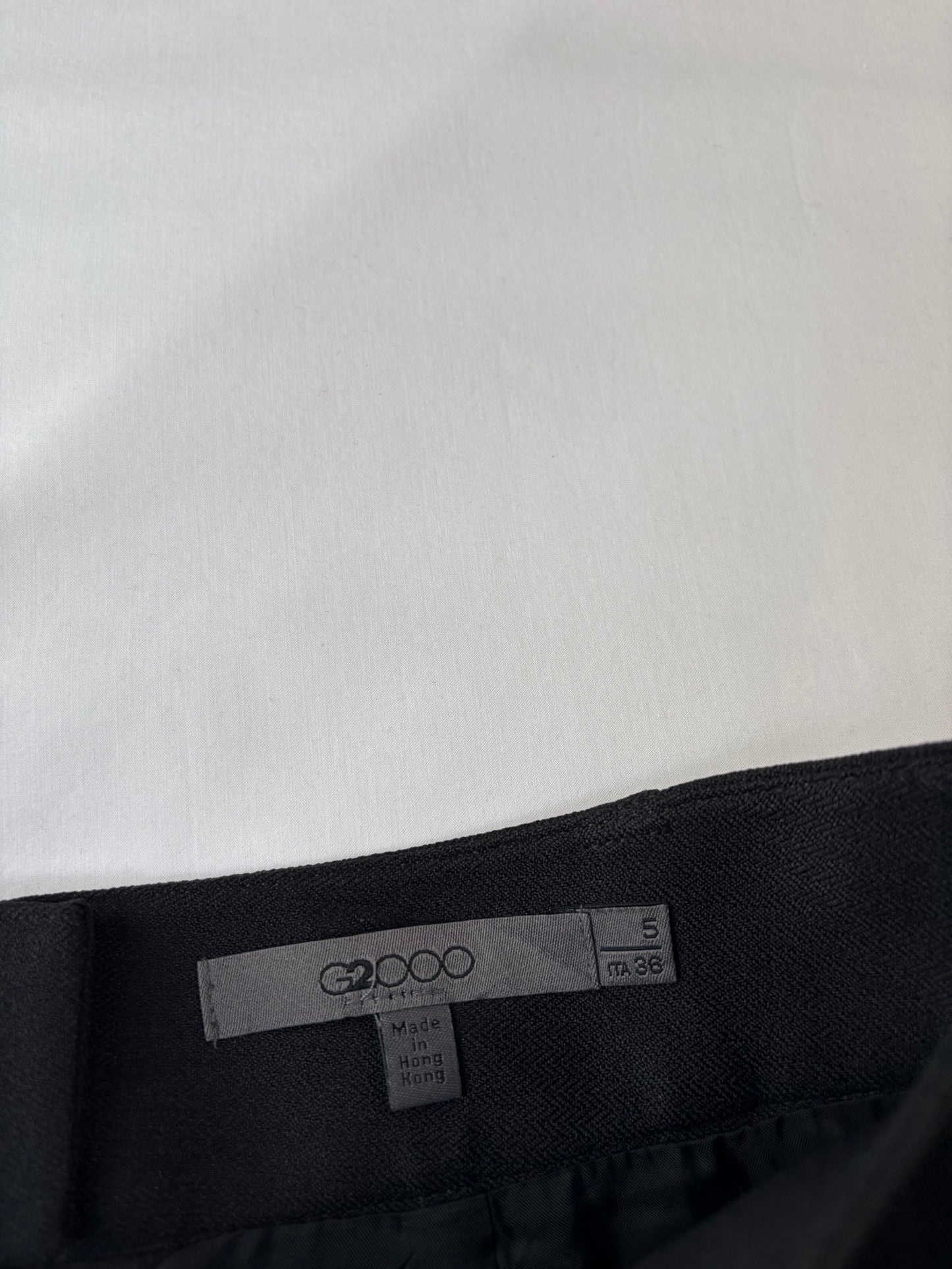 00’s Black micro mini skirt | Size 8