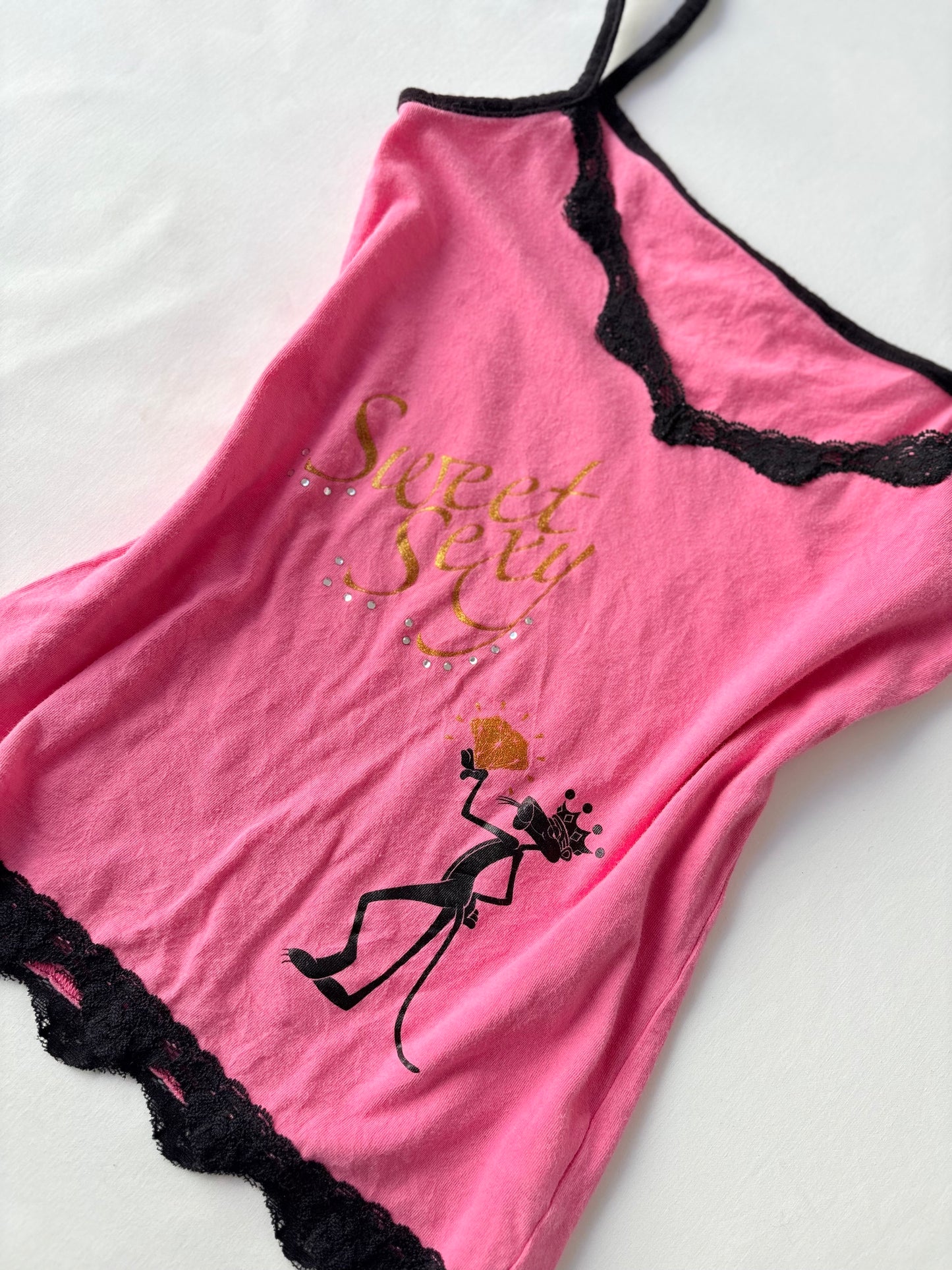 00’s Pink Panther tank | Size small