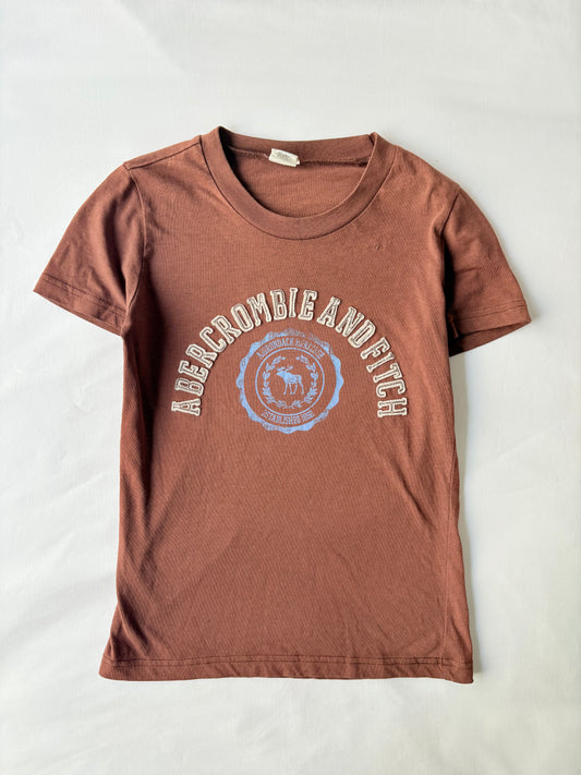 00’s Abercrombie brown baby tee | Size small